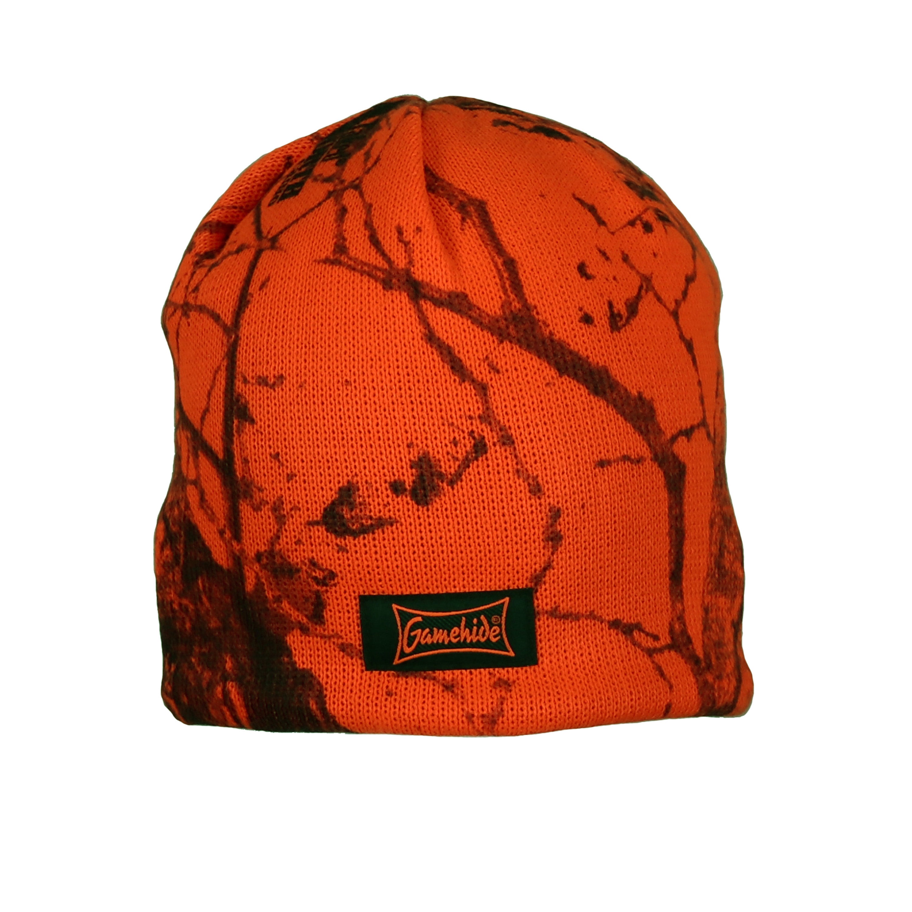 Load image into Gallery viewer, Snapcartshop skull cap (naked north blaze orange camo)