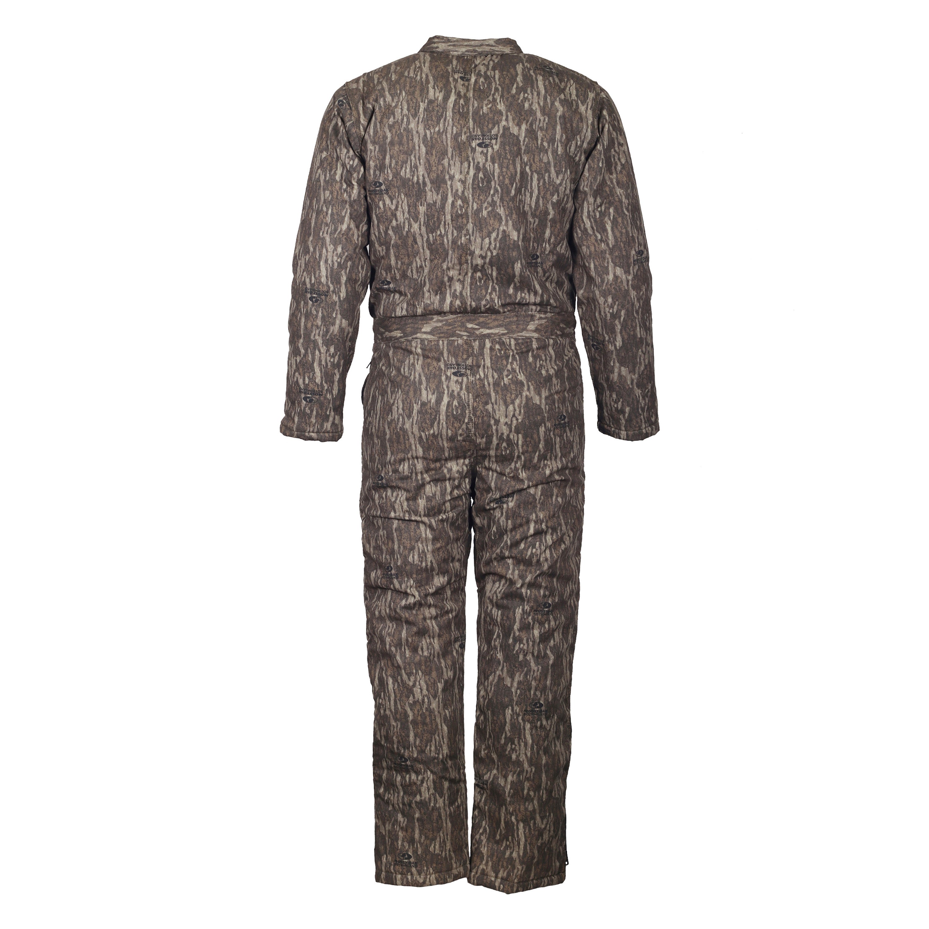 Load image into Gallery viewer, Snapcartshop youth tundra coveralls back view (mossy oak new bottomland)
