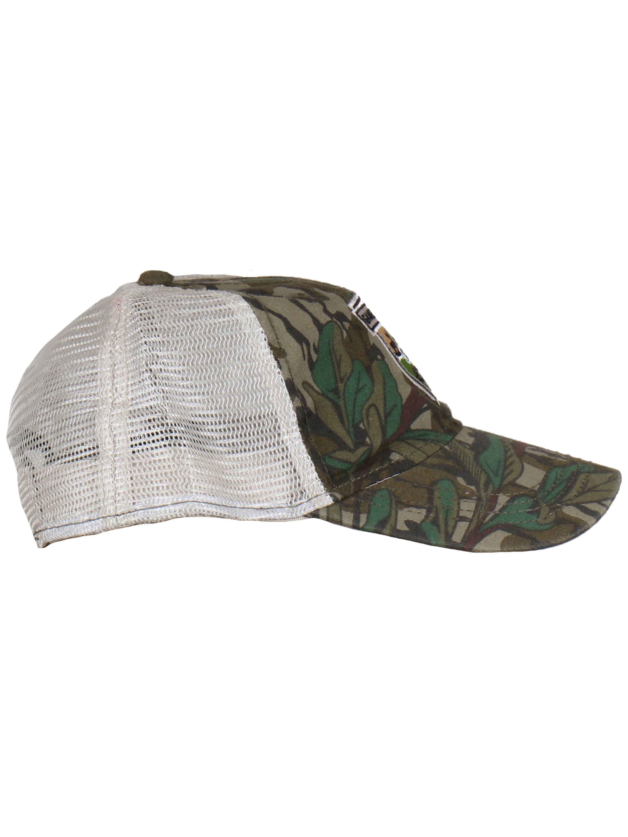 Load image into Gallery viewer, Gamekeeper Mesh Trucker Hat side (mossy oak original greenleaf)
