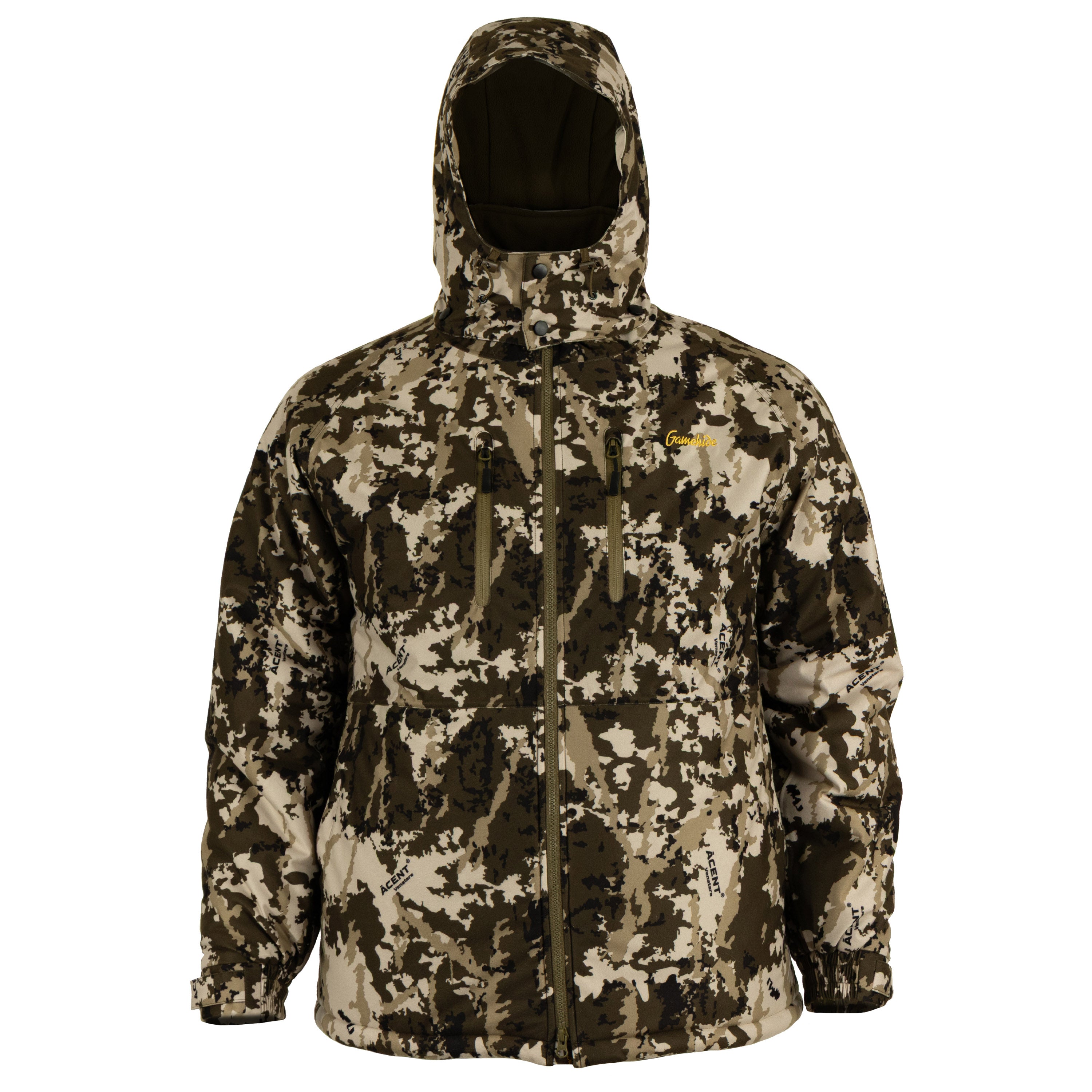 Snapcartshop Ridgeline Parka - Front view (acent venatare)