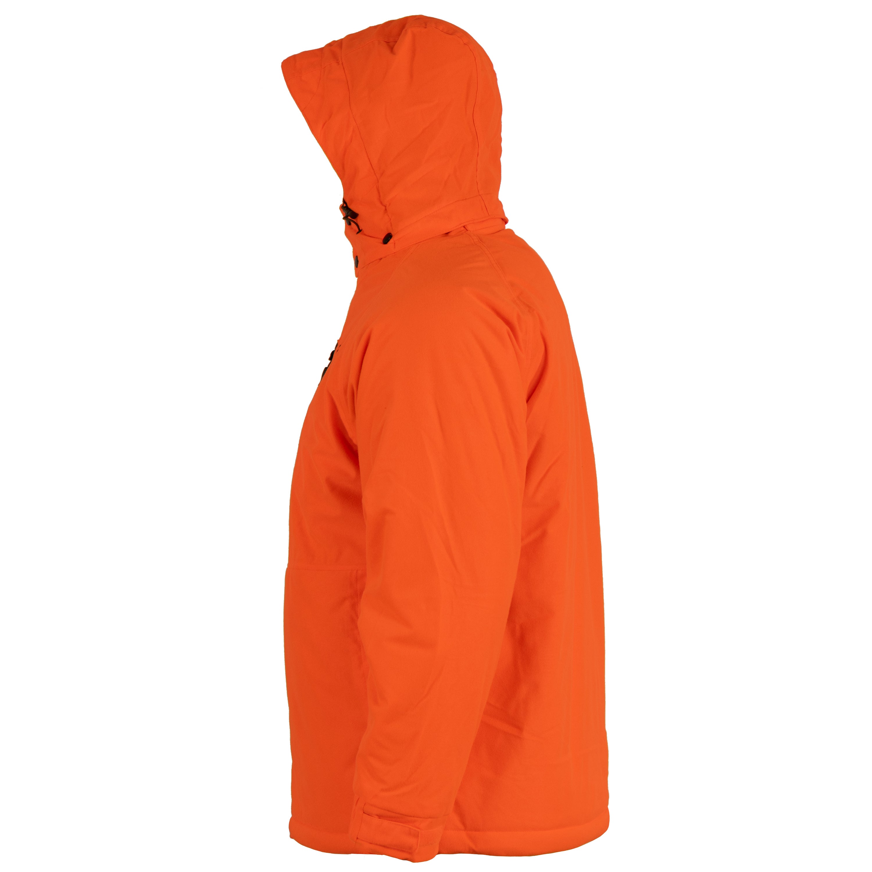 Snapcartshop Ridgeline Parka - Side View - (blaze orange)