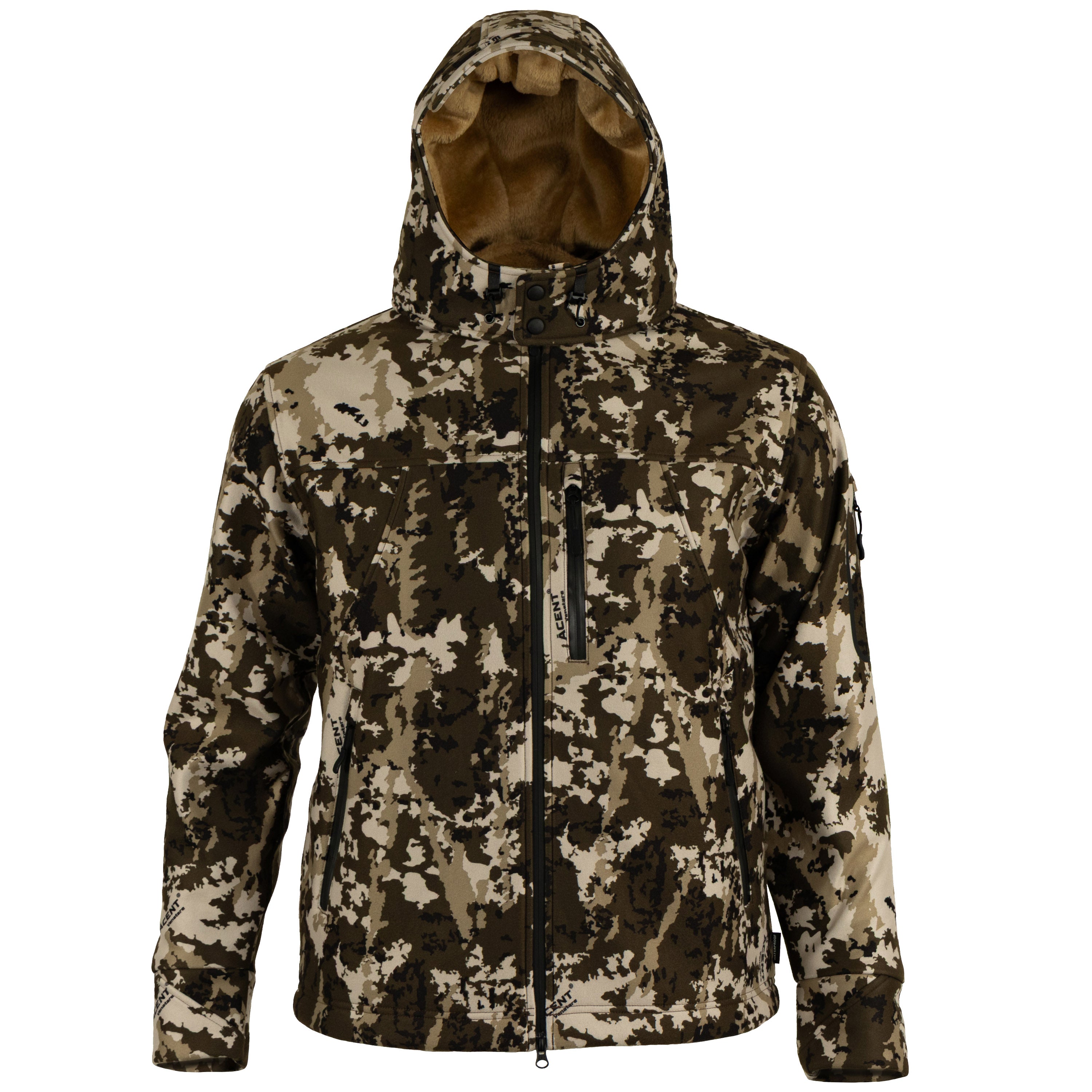 Load image into Gallery viewer, Snapcartshop whitetail jacket front view (acent venatare)
