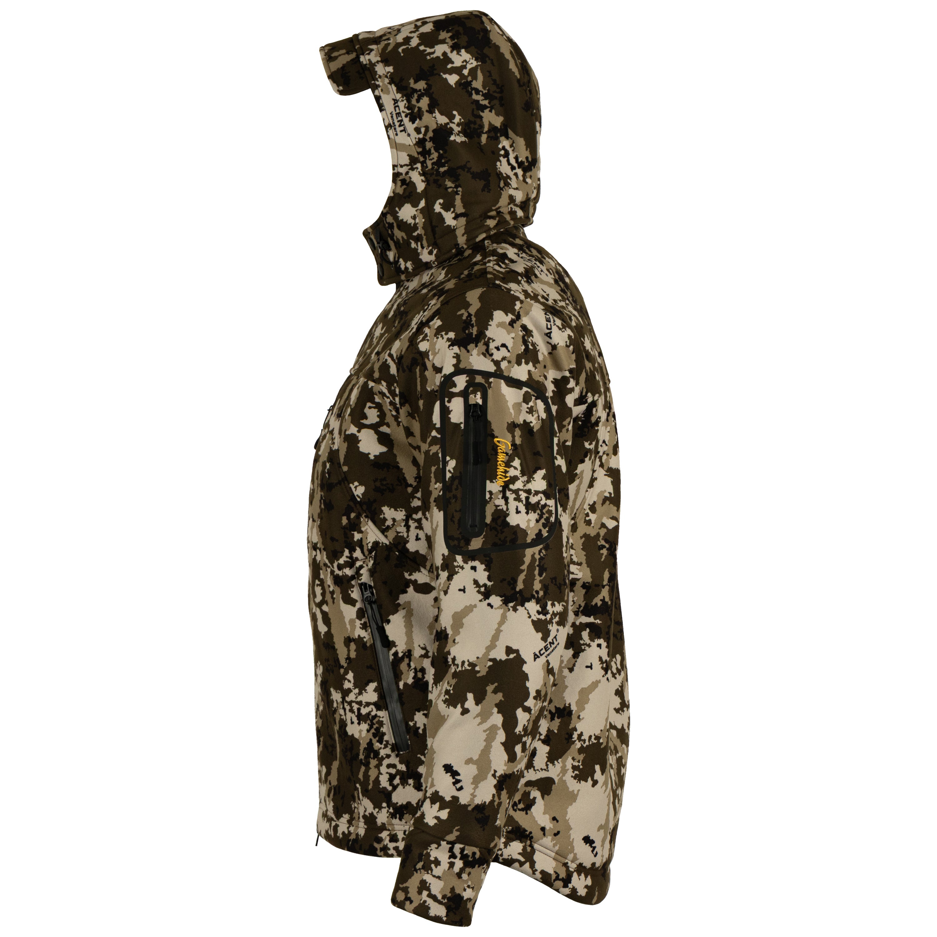 Snapcartshop whitetail jacket side view (acent venatare)