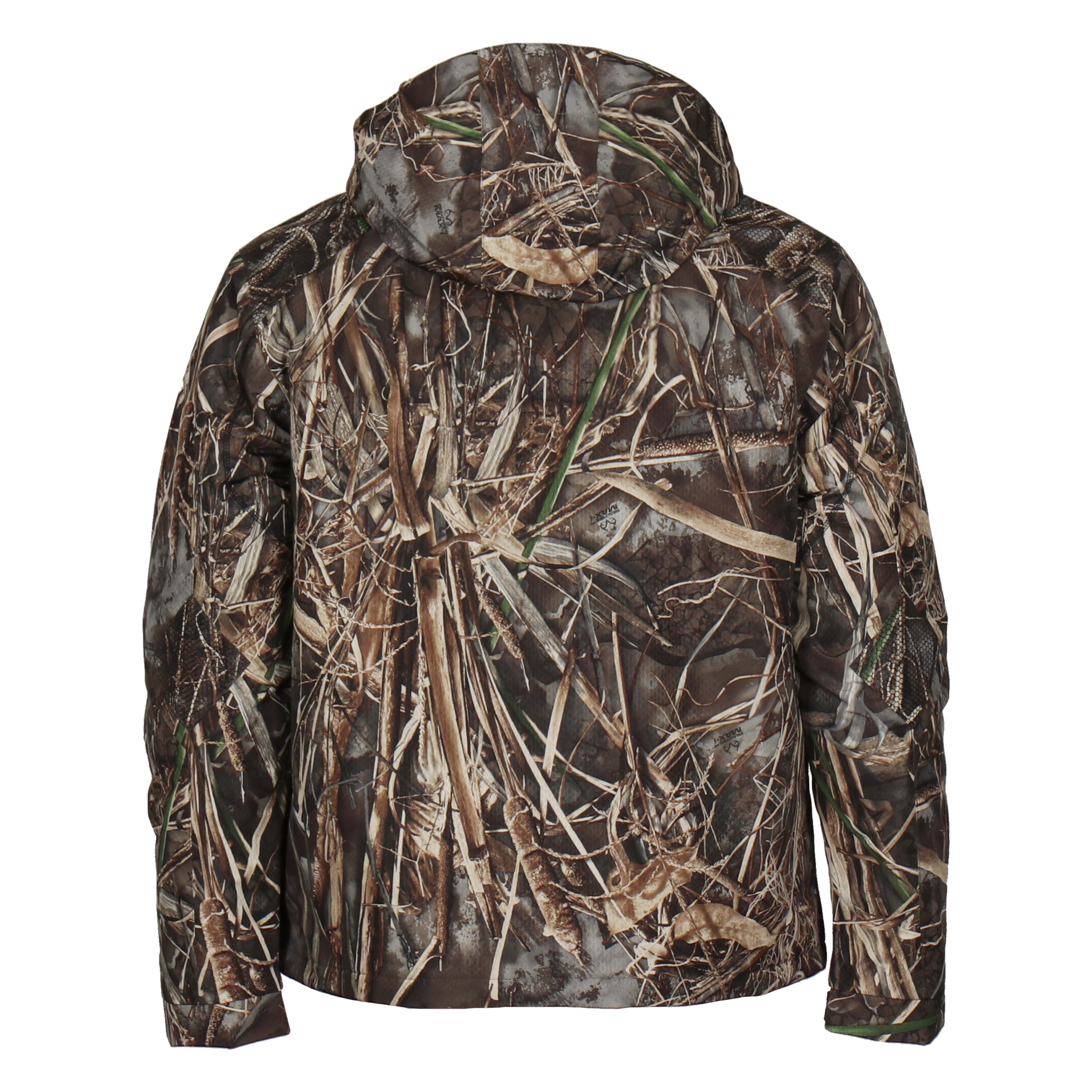 Snapcartshop slough creek jacket back view (realtree max 7)