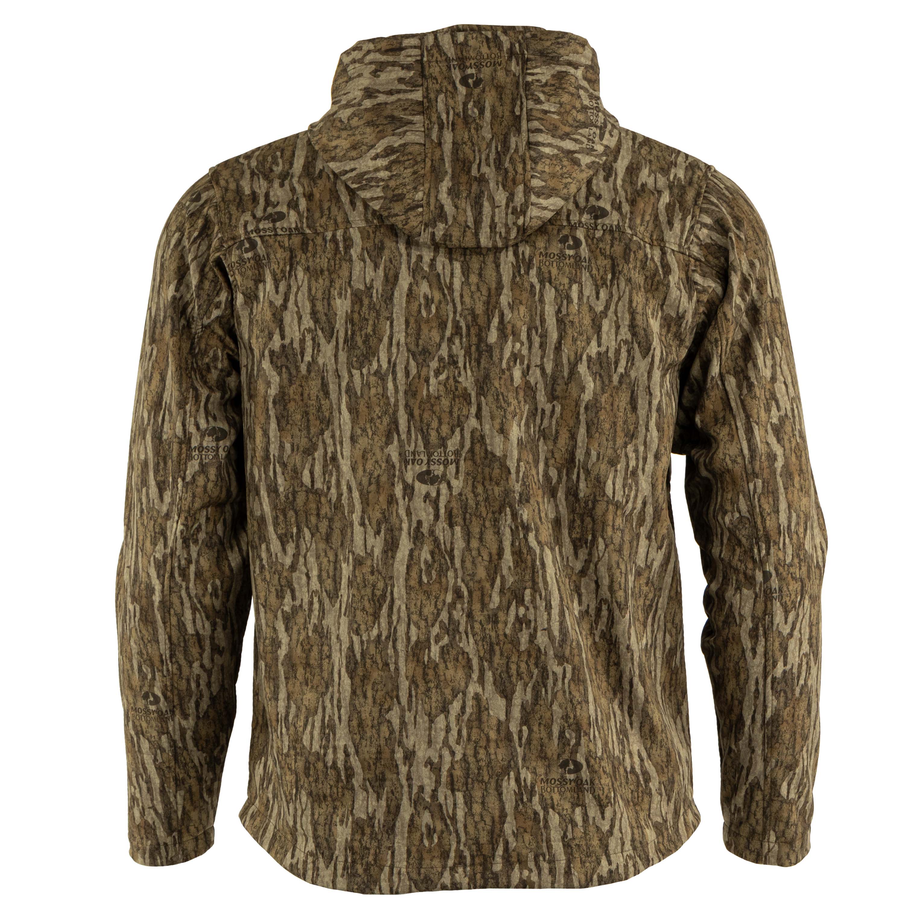 Load image into Gallery viewer, Solitude ridge pullover - back view (mossy oak new bottomland)
