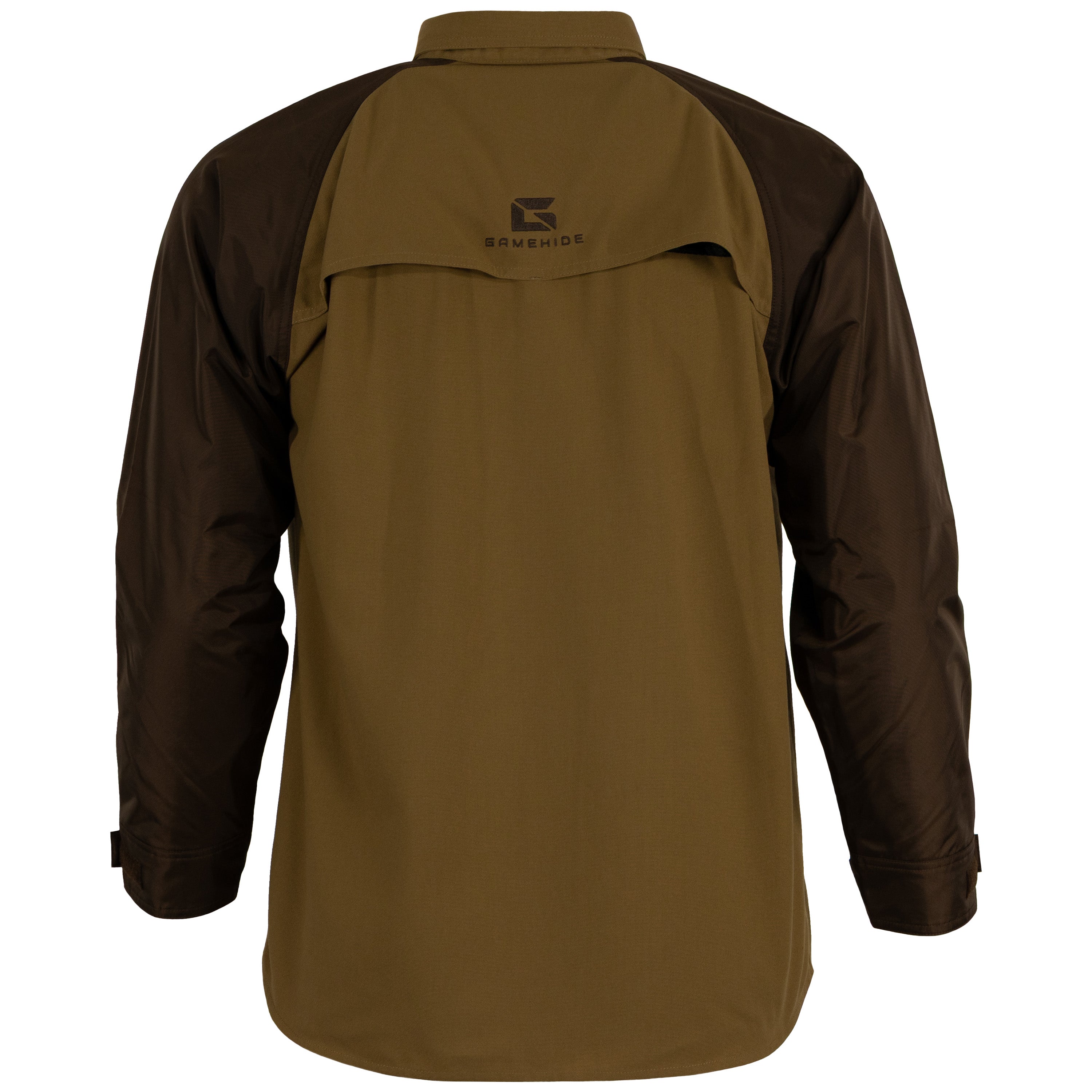 Durable thorn resistant upland hunting shirt- back