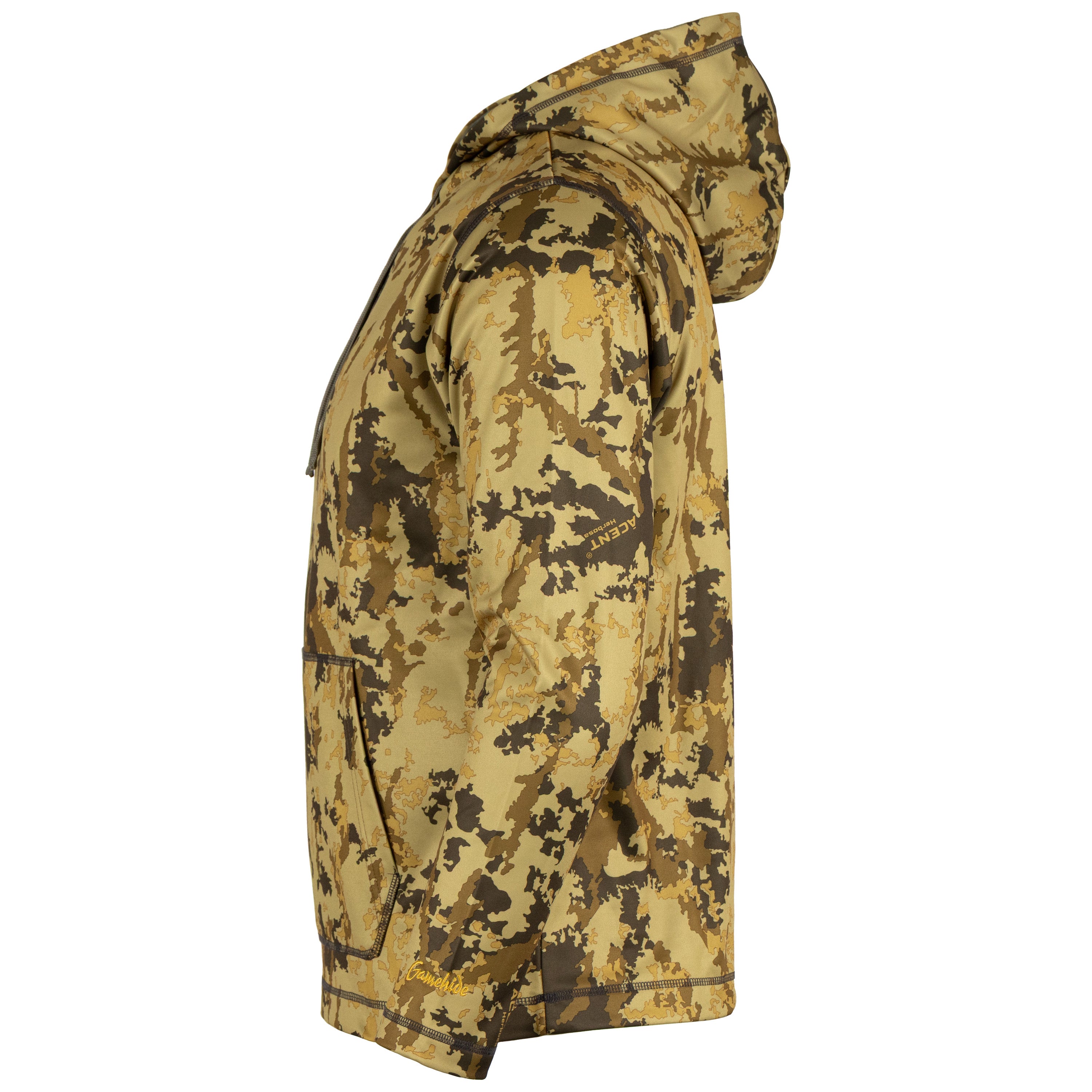 Load image into Gallery viewer, Snapcartshop Performance Fleece Hoodie side (acent herbosa)
