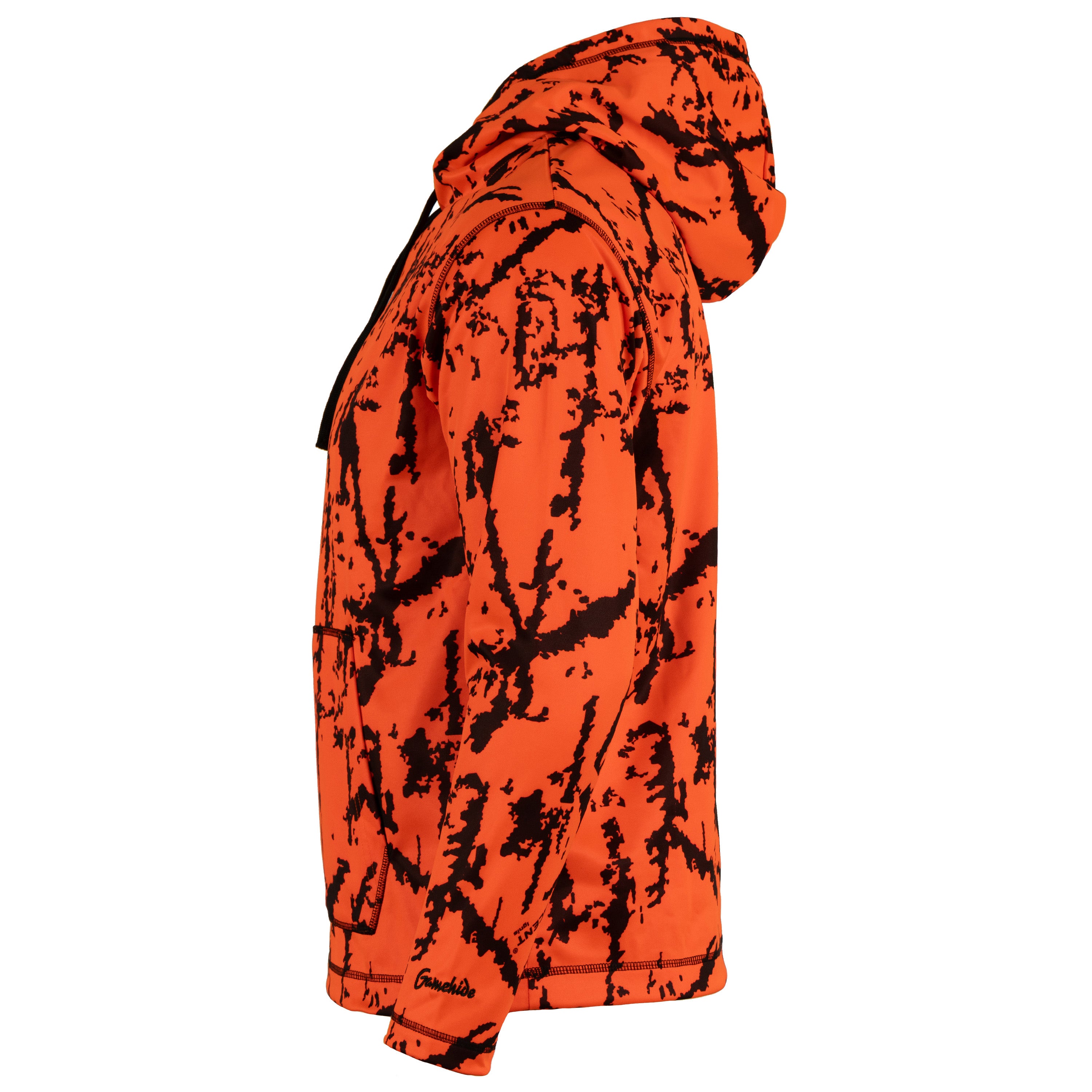 Load image into Gallery viewer, Snapcartshop Performance Fleece Hoodie side (acent Ignis)
