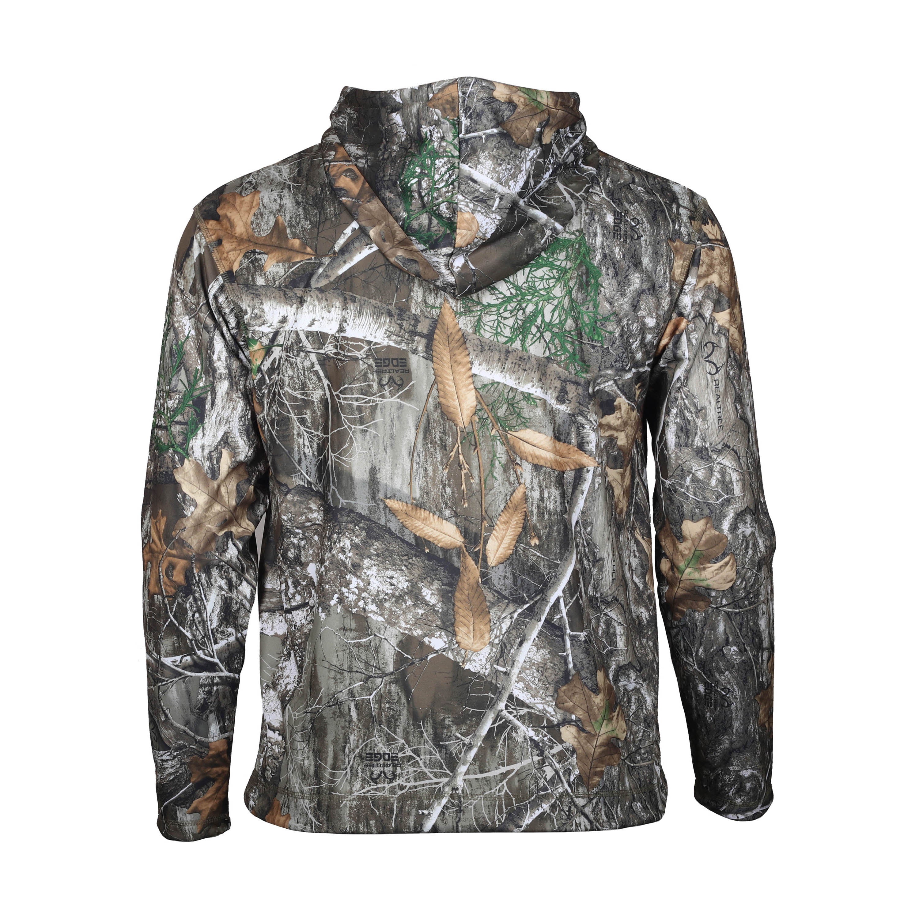 Load image into Gallery viewer, Snapcartshop Performance Fleece Hoodie back (realtree edge)
