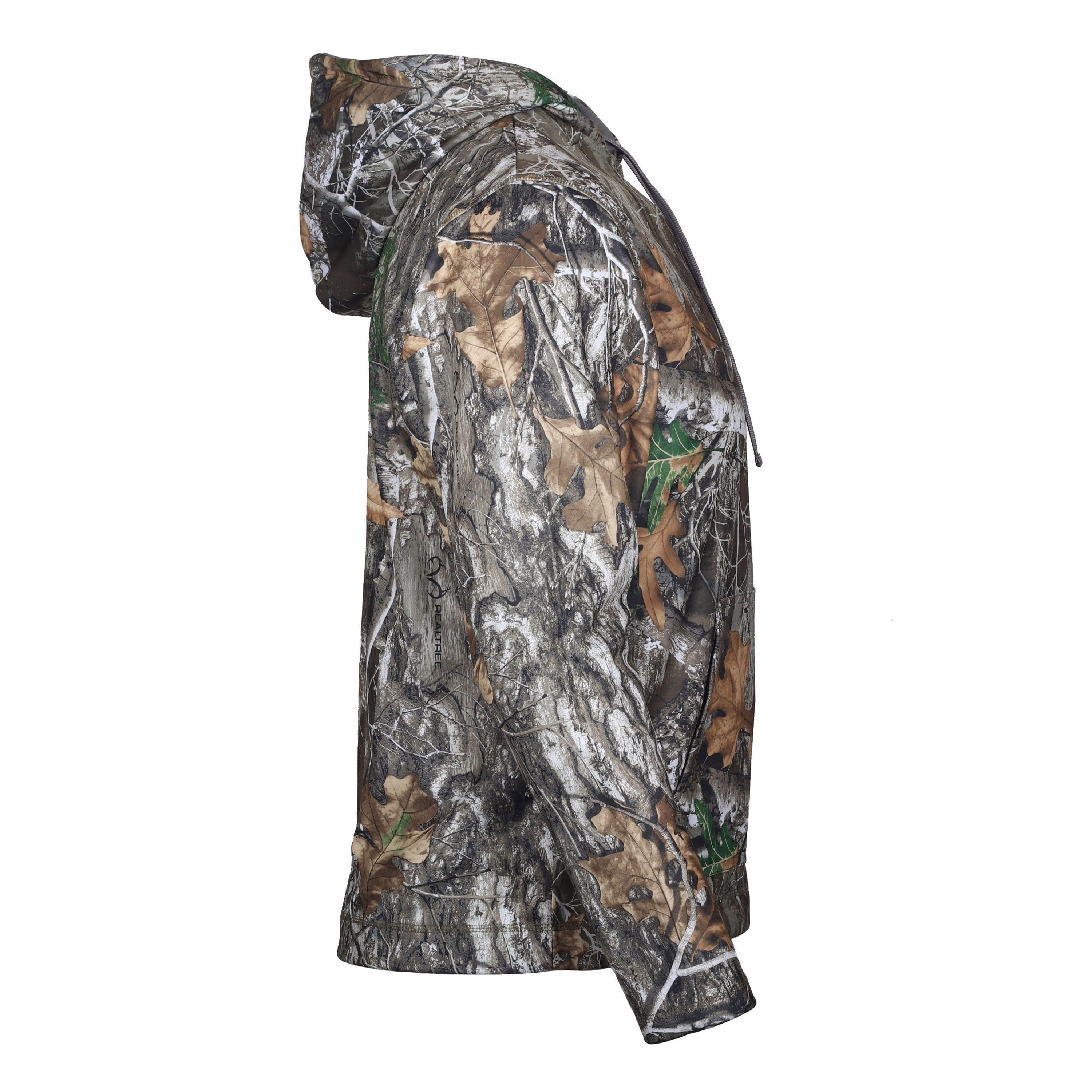 Load image into Gallery viewer, Snapcartshop Performance Fleece Hoodie side (realtree edge)
