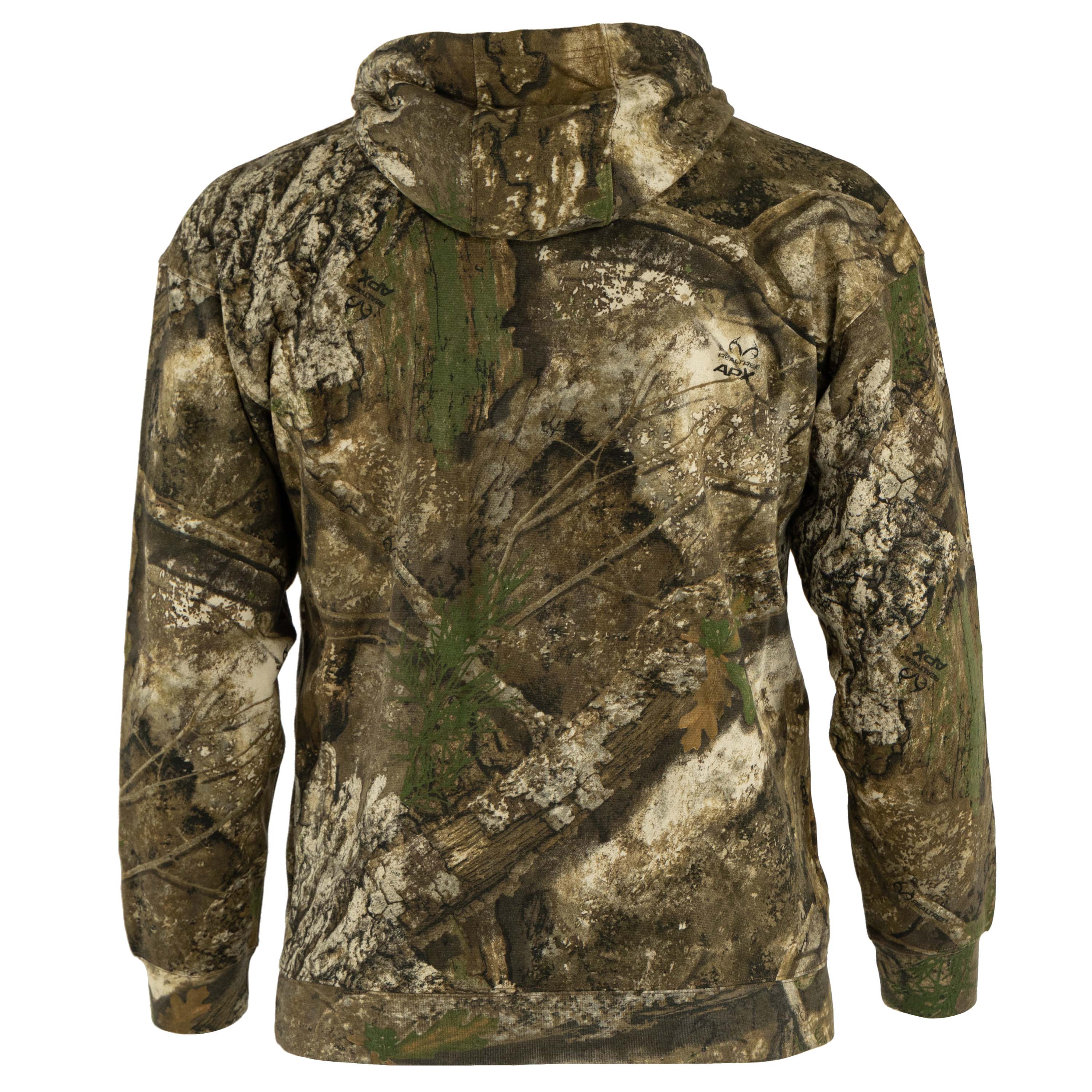 Snapcartshop cvc hoodie back view (realtree APX)