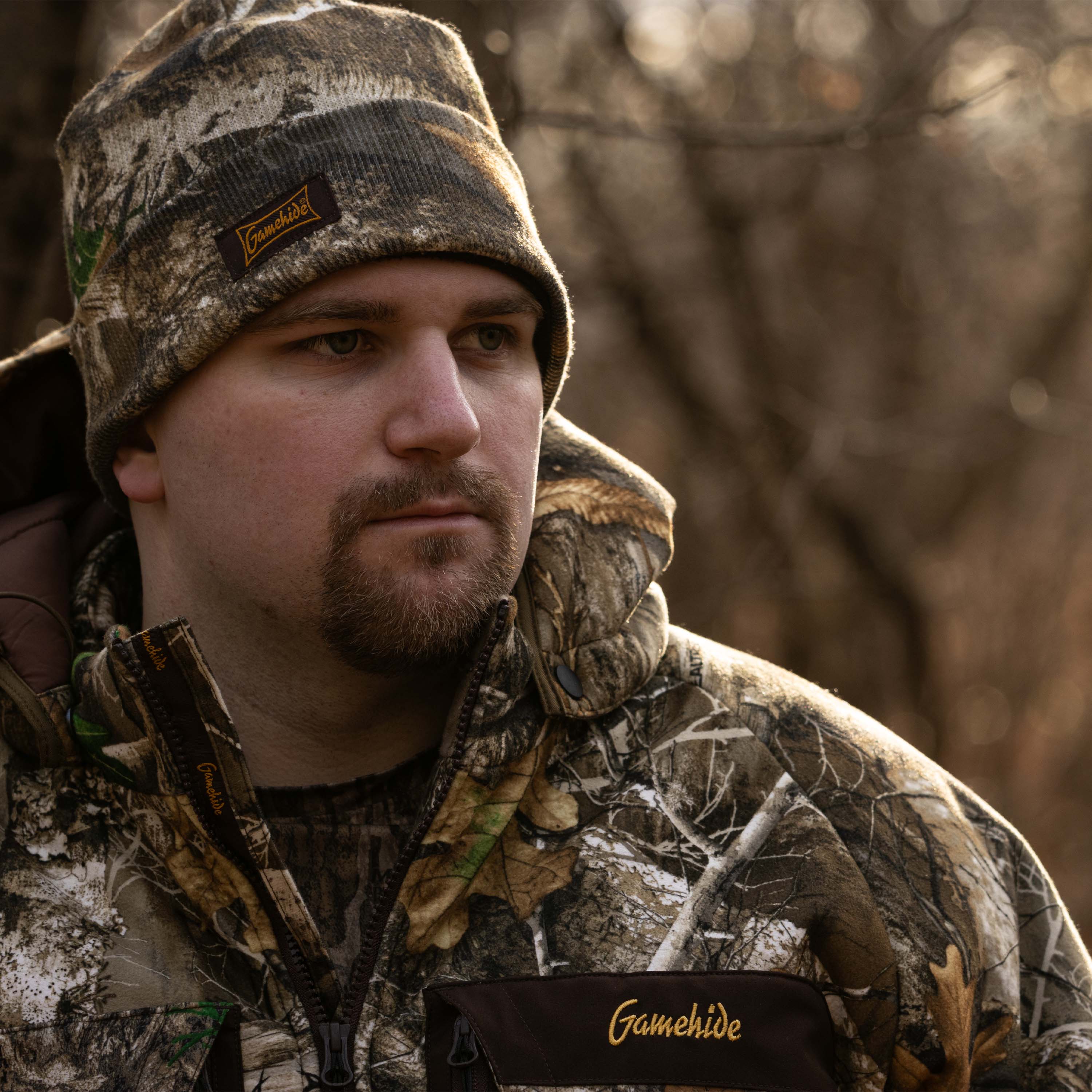 Load image into Gallery viewer, Cold weather parka hunting collar view
