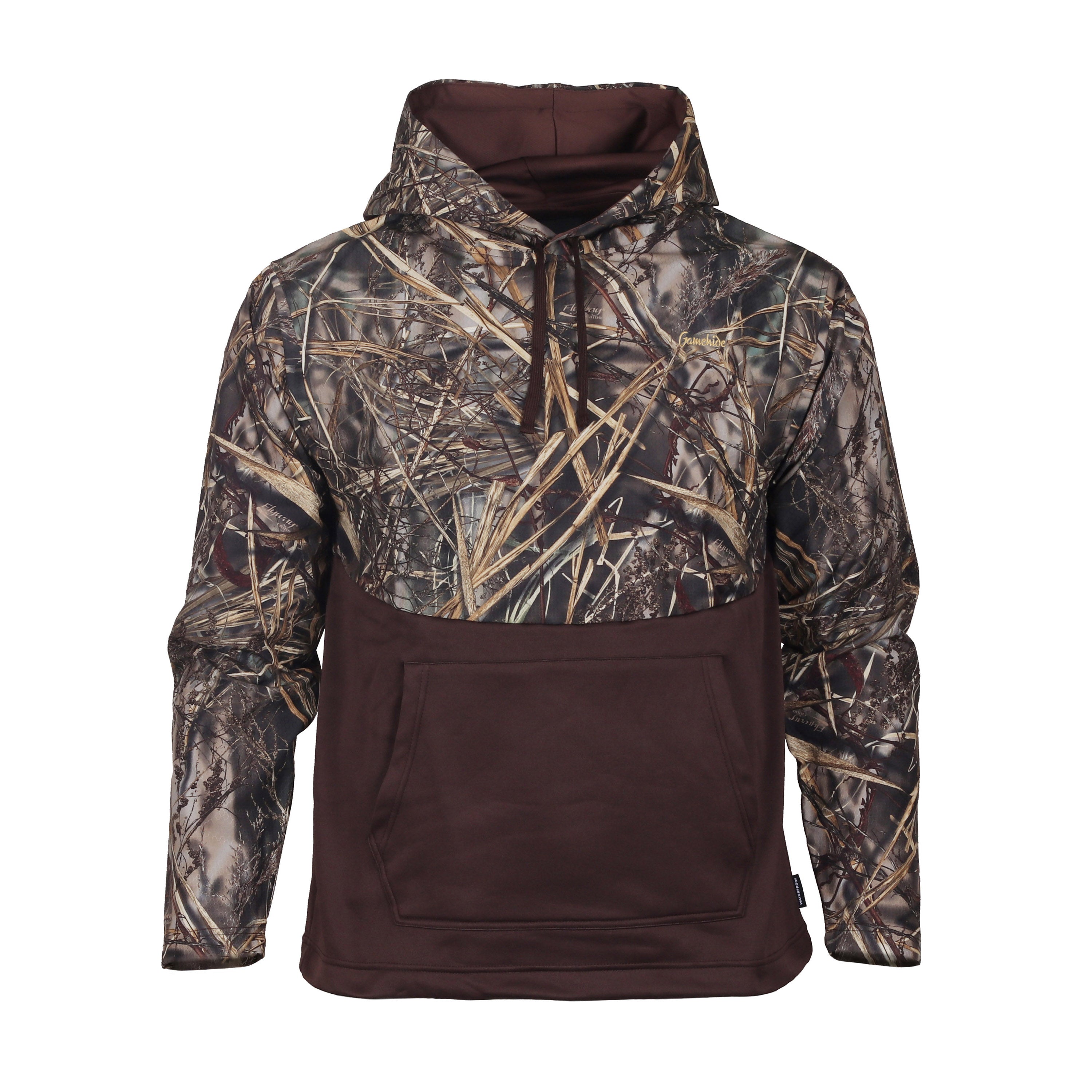 Load image into Gallery viewer, Snapcartshop Marsh Lord Hoodie front (flyway camo)
