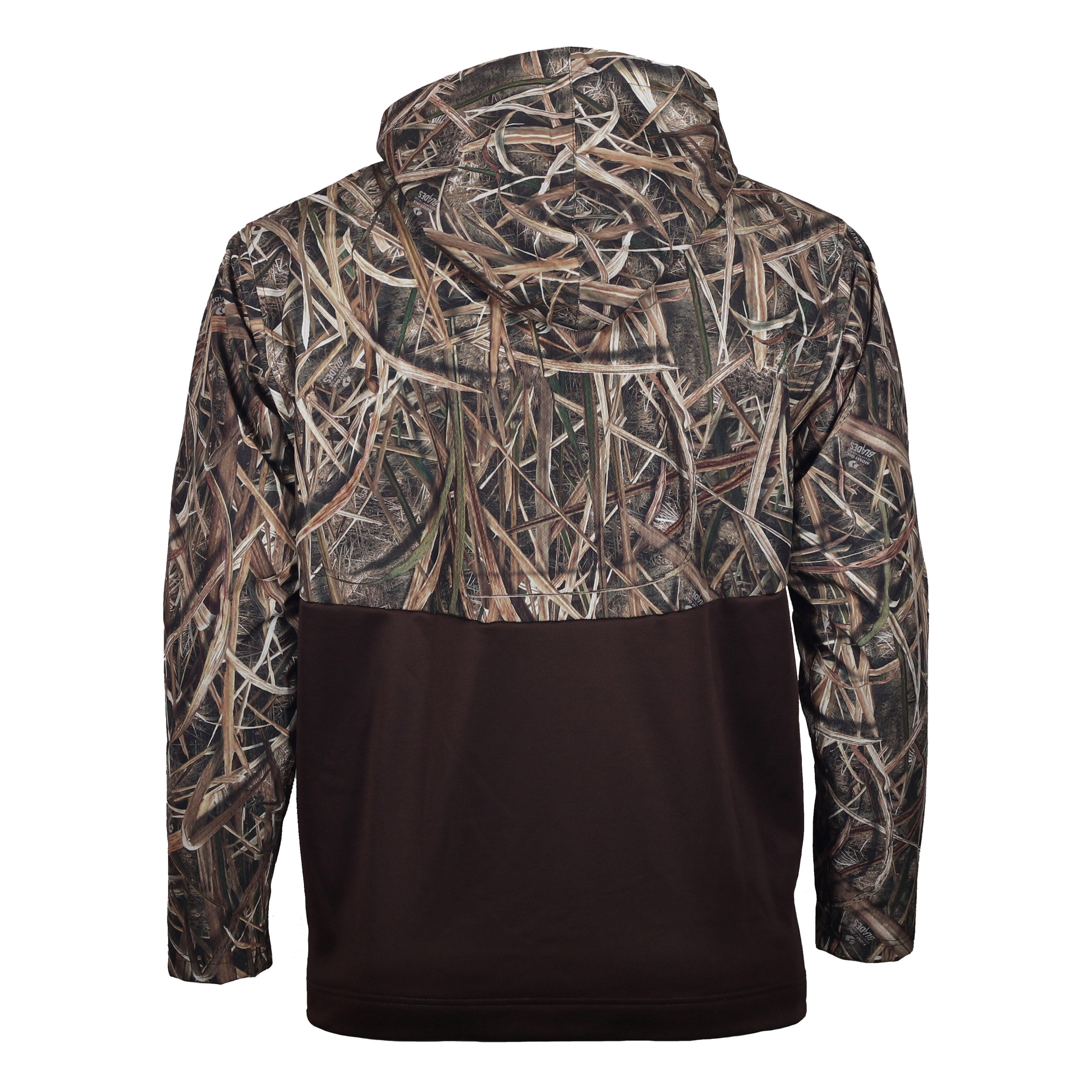 Snapcartshop Marsh Lord Hoodie back (mossy oak shadow grass blades)