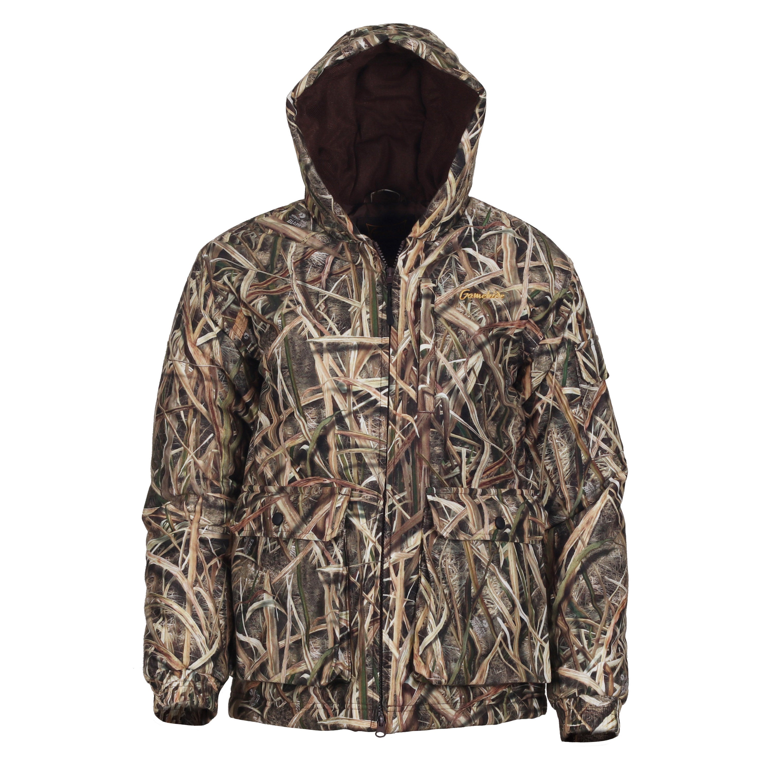 Load image into Gallery viewer, Snapcartshop youth tundra jacket (mossy oak shadow grass blades).
