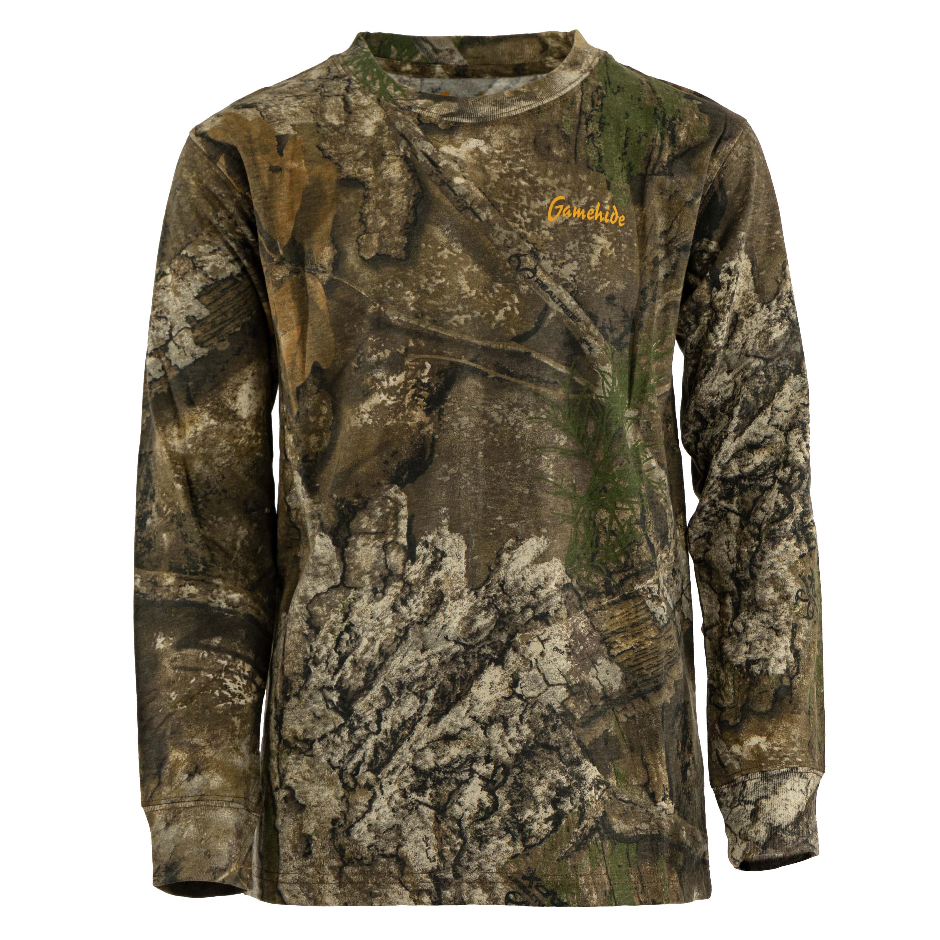 Snapcartshop toddler hunt camp long sleeve tee (realtree apx)