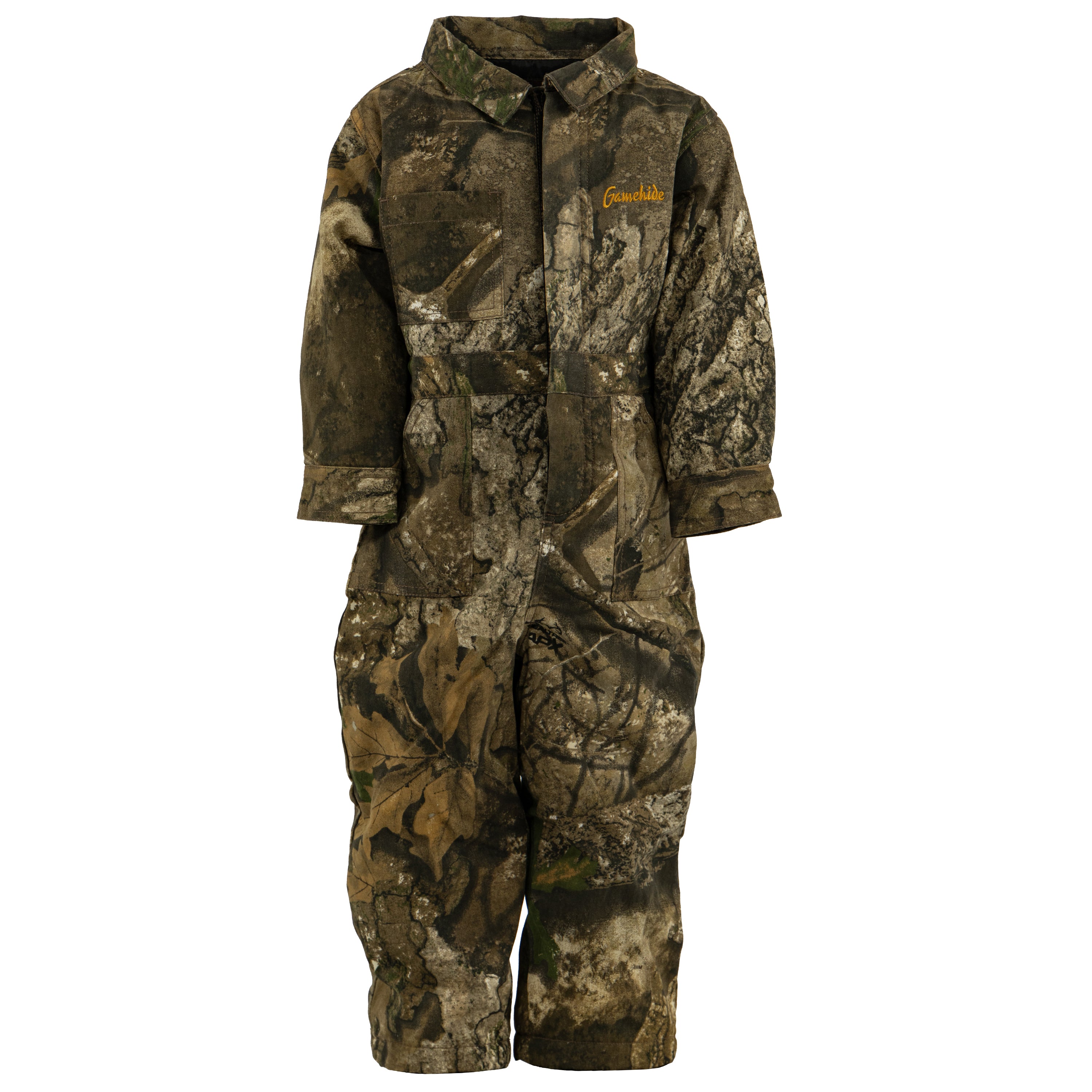 Load image into Gallery viewer, Snapcartshop toddler tundra coverall (realtree apx).
