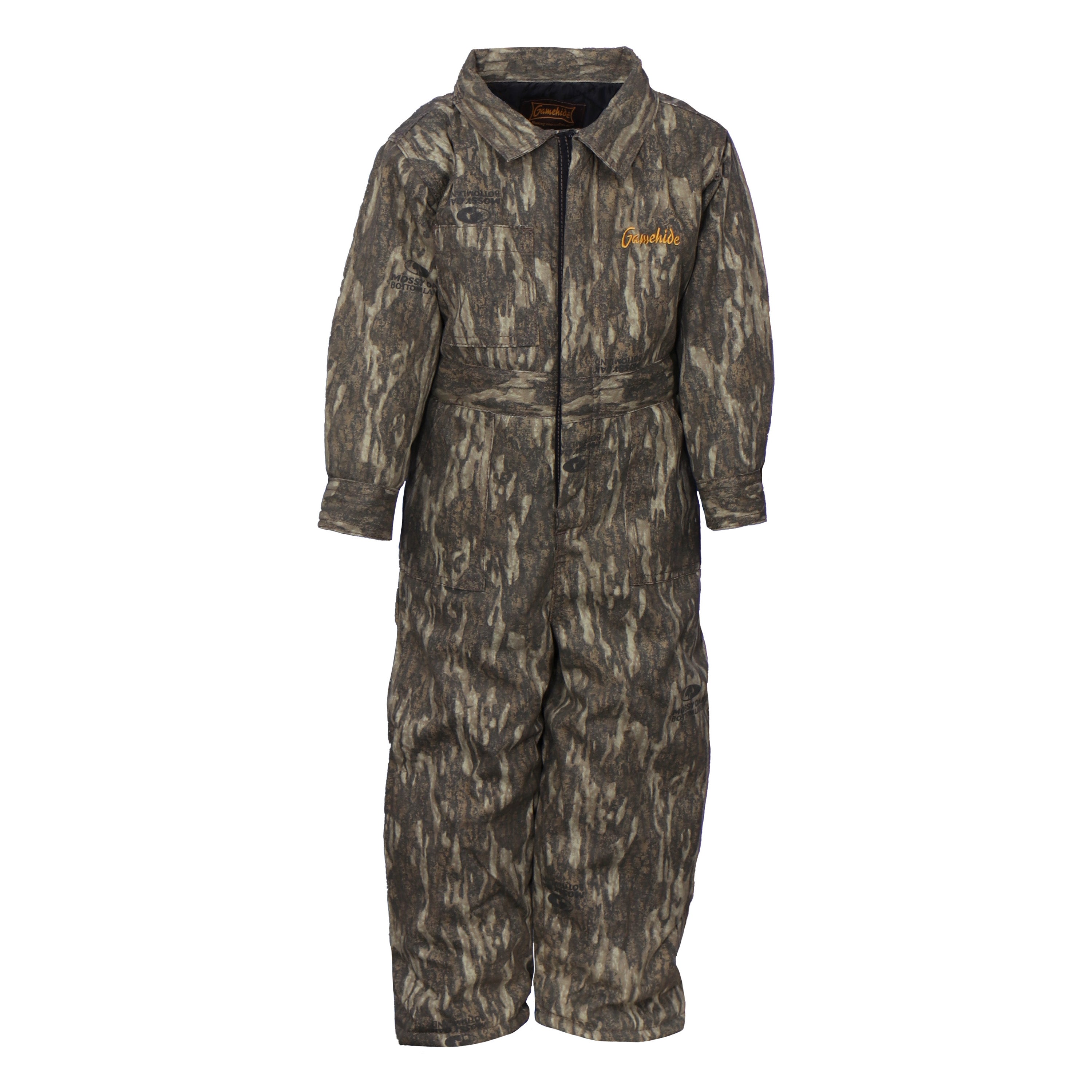Snapcartshop toddler hunt camp insulated coverall (mossy oak new bottomland)