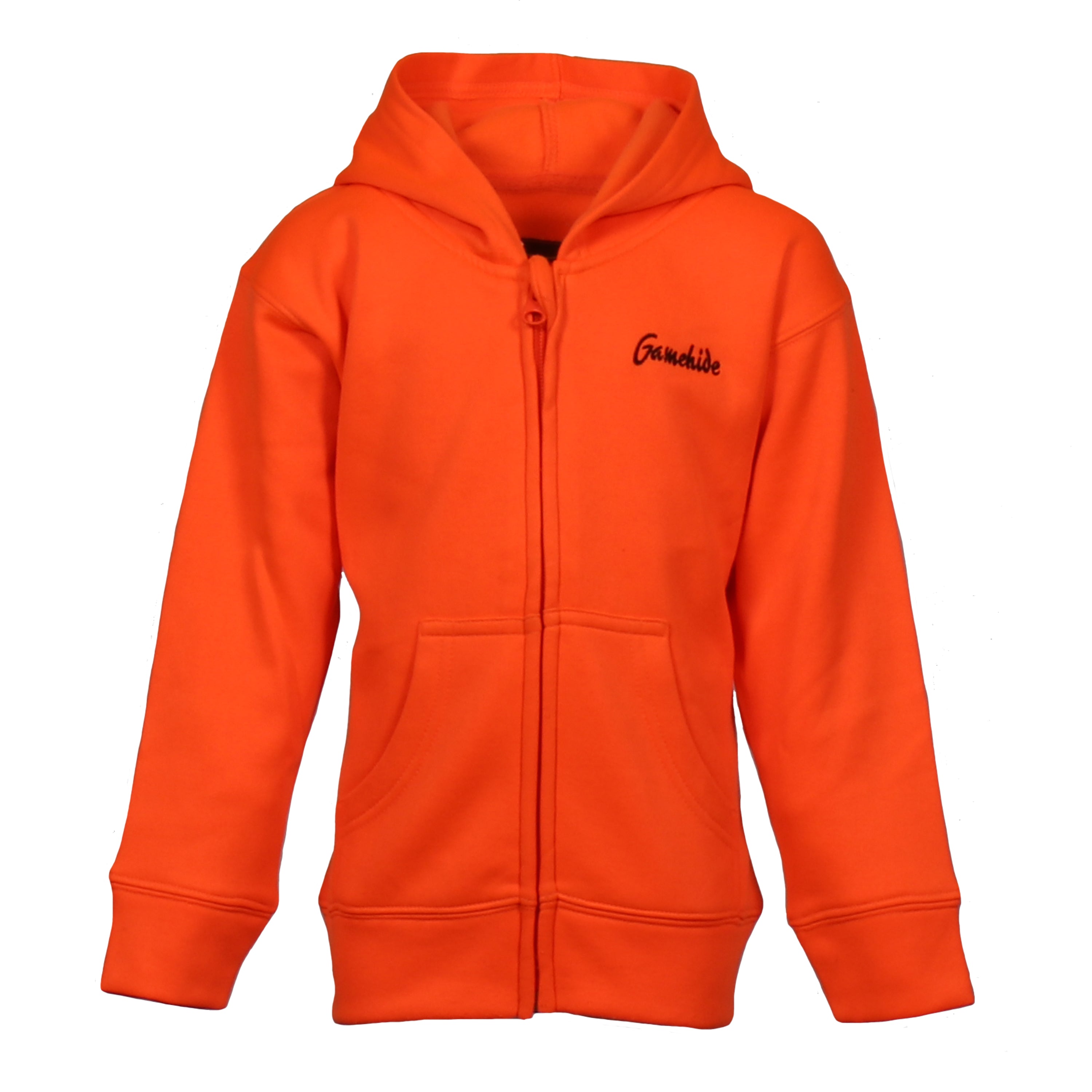 Snapcartshop toddler hunt camp hoodie (blaze orange)