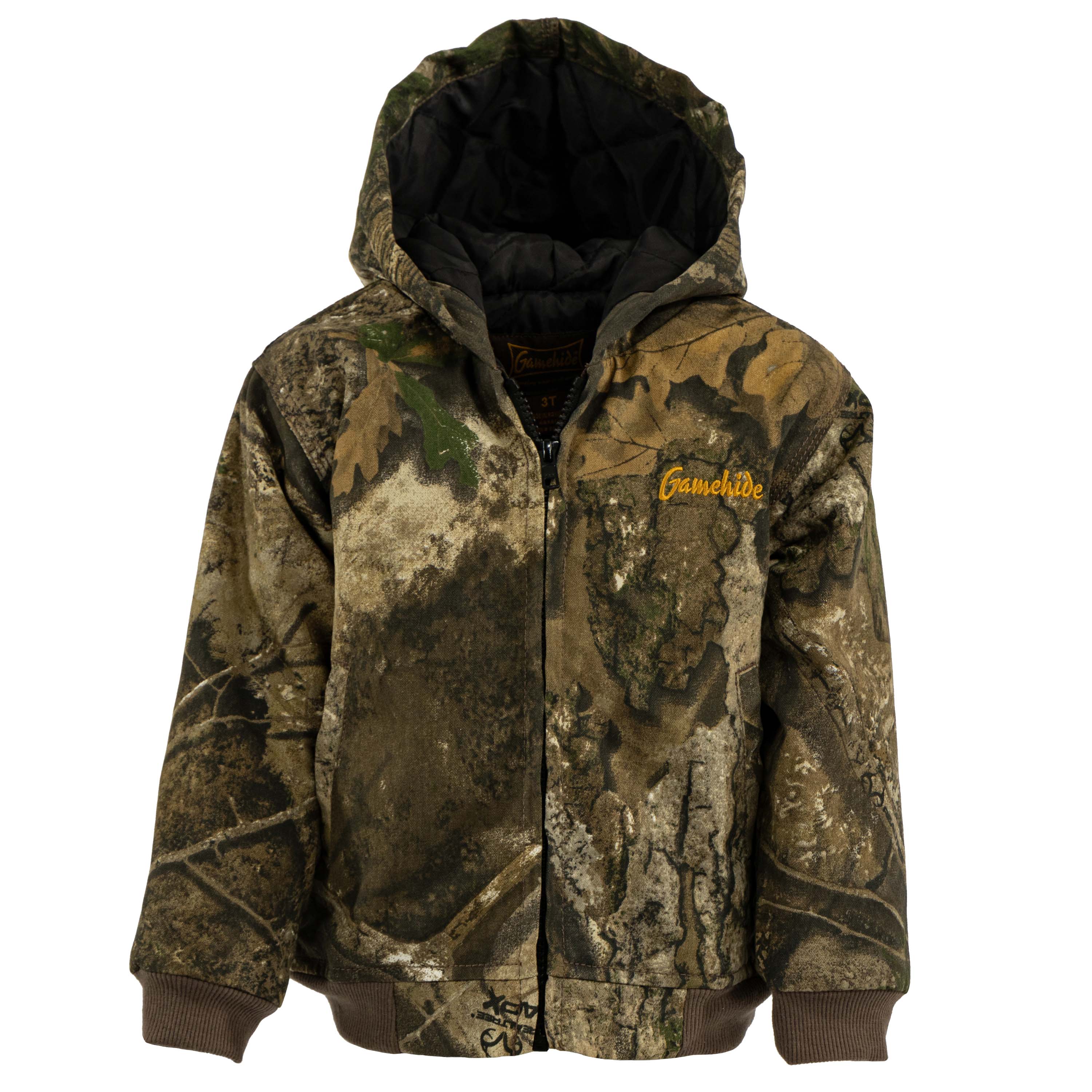 Load image into Gallery viewer, Snapcartshop toddler hunt camp insulated jacket (realtree apx)
