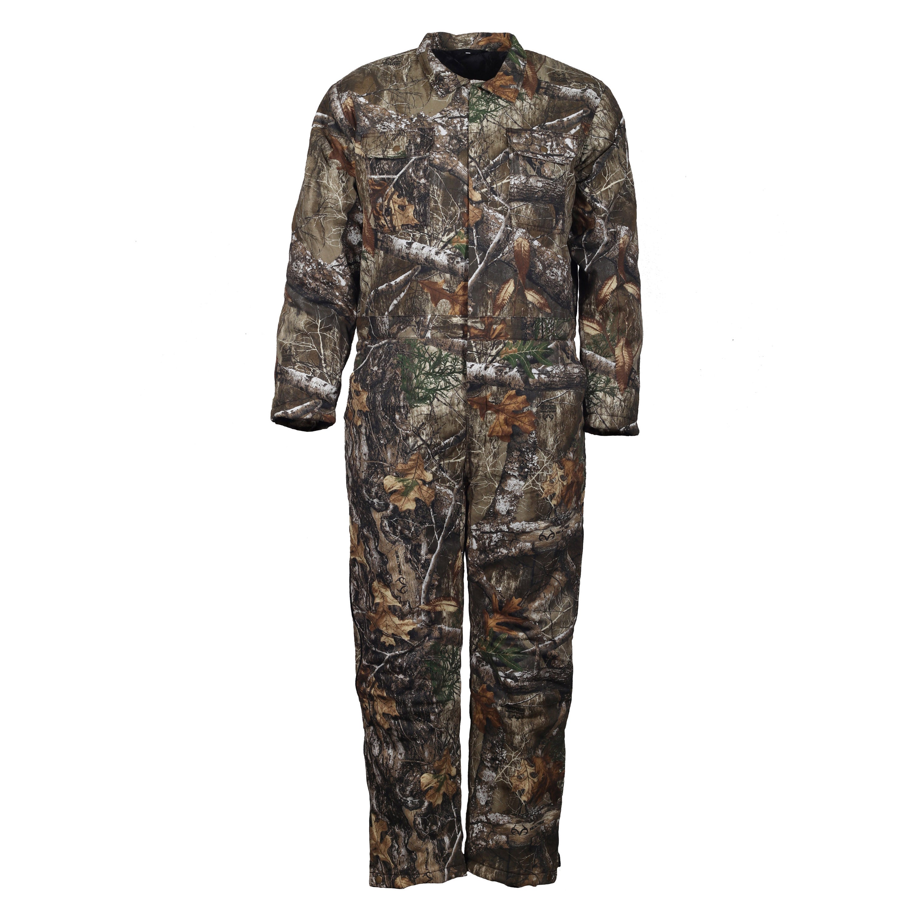 Snapcartshop Insulated Tundra Coverall front (realtree edge)