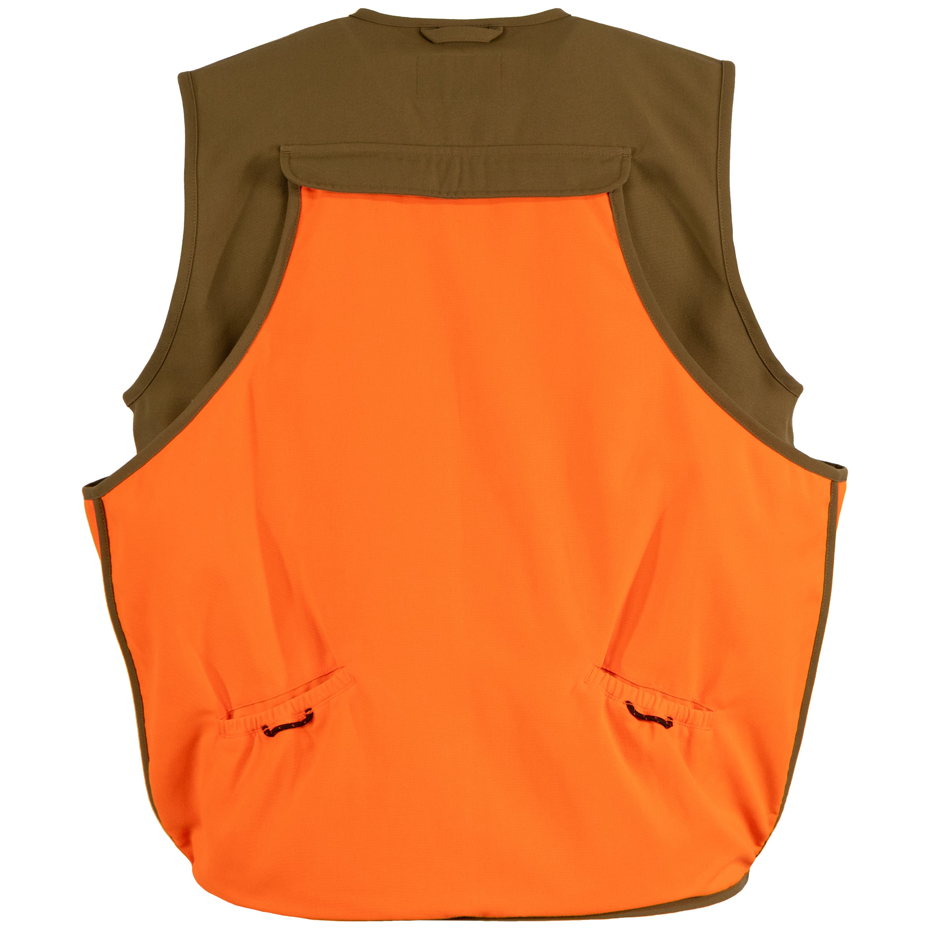 Snapcartshop Longtail Vest - Back View - Tan/Orange