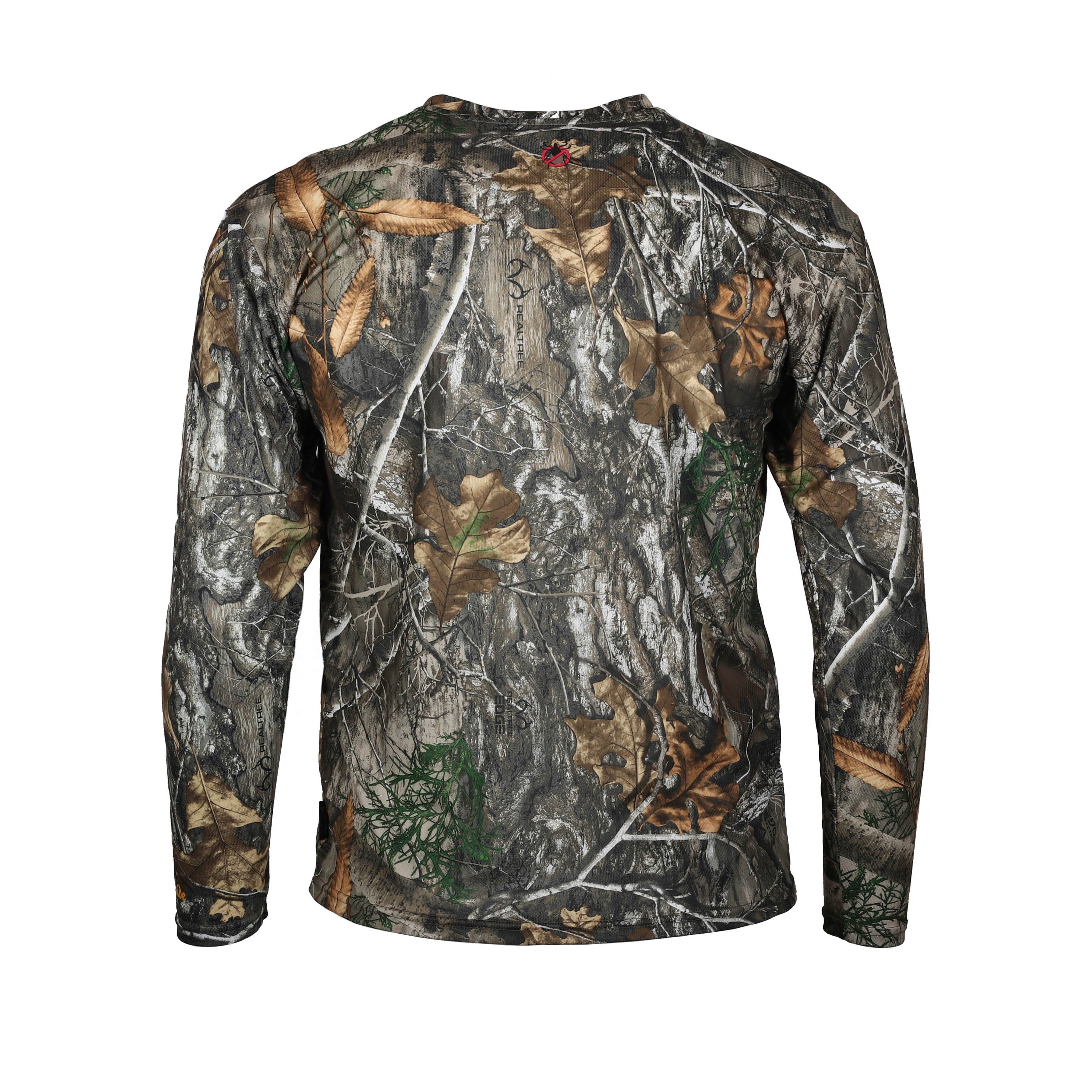 Snapcartshop ElimiTick Long Sleeve Tech Shirt back (realtree edge)