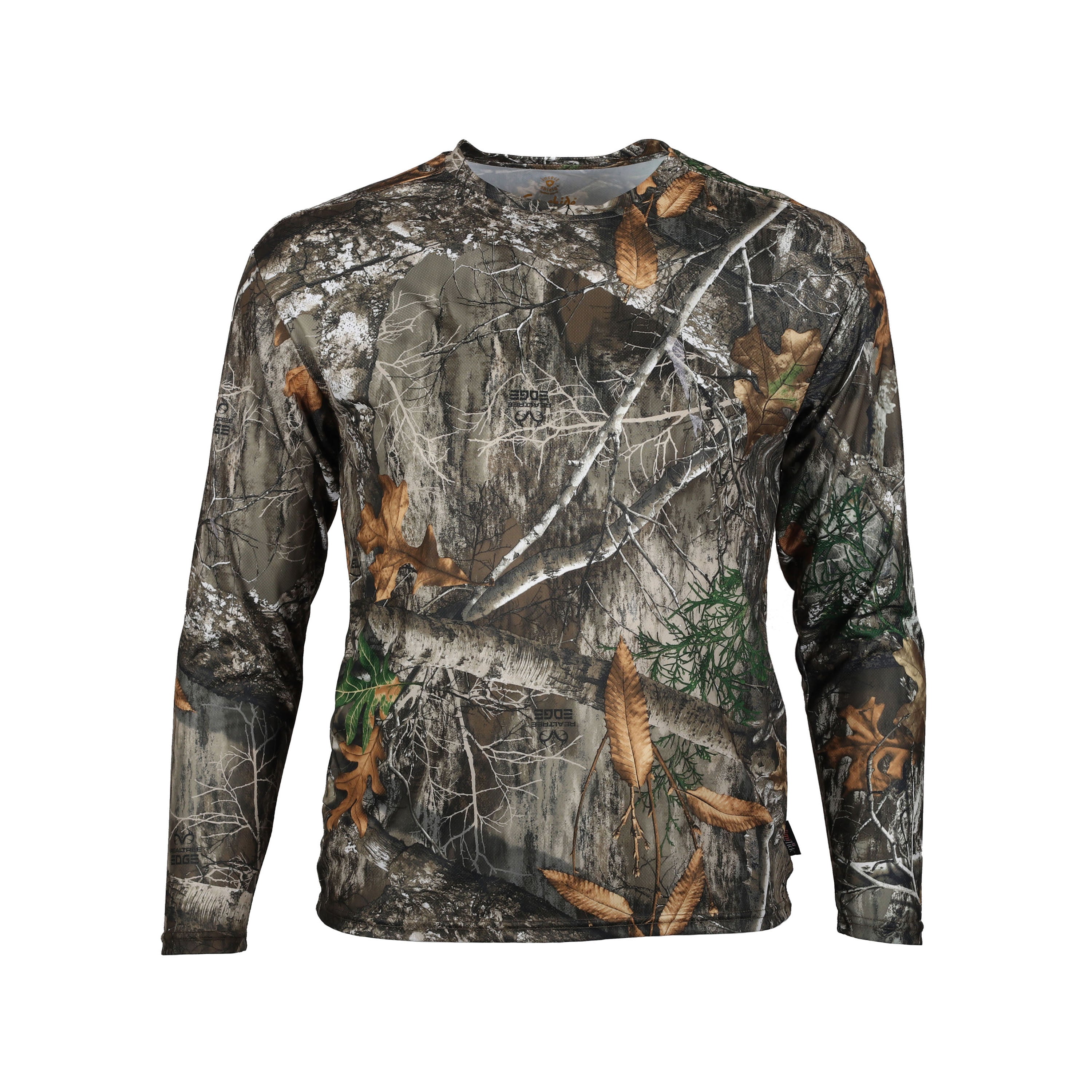 Load image into Gallery viewer, Snapcartshop ElimiTick Long Sleeve Tech Shirt front (realtree edge)
