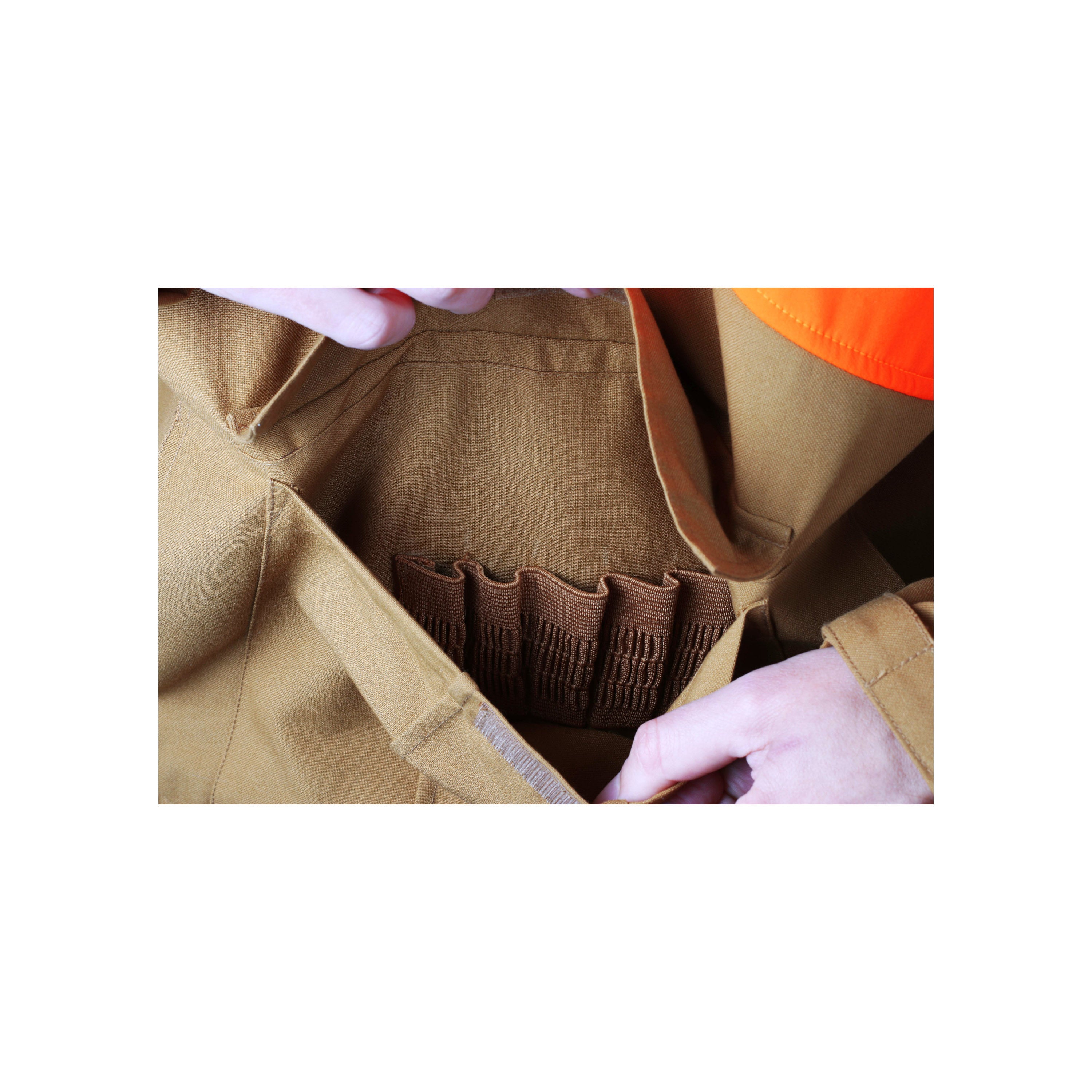 Snapcartshop upland field hunting hoodie shell holders