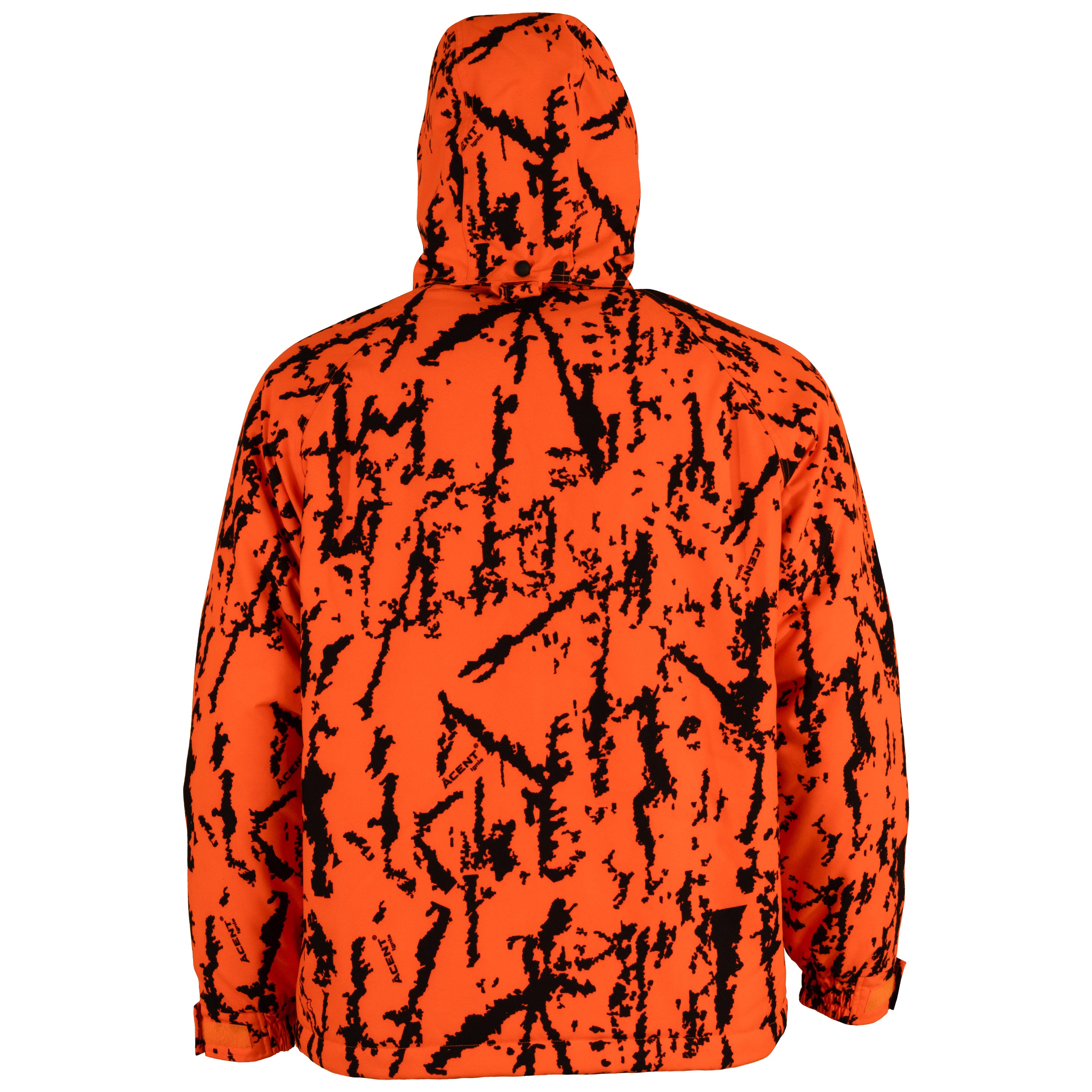 Snapcartshop deer hunter parka - back view (acent ignis)