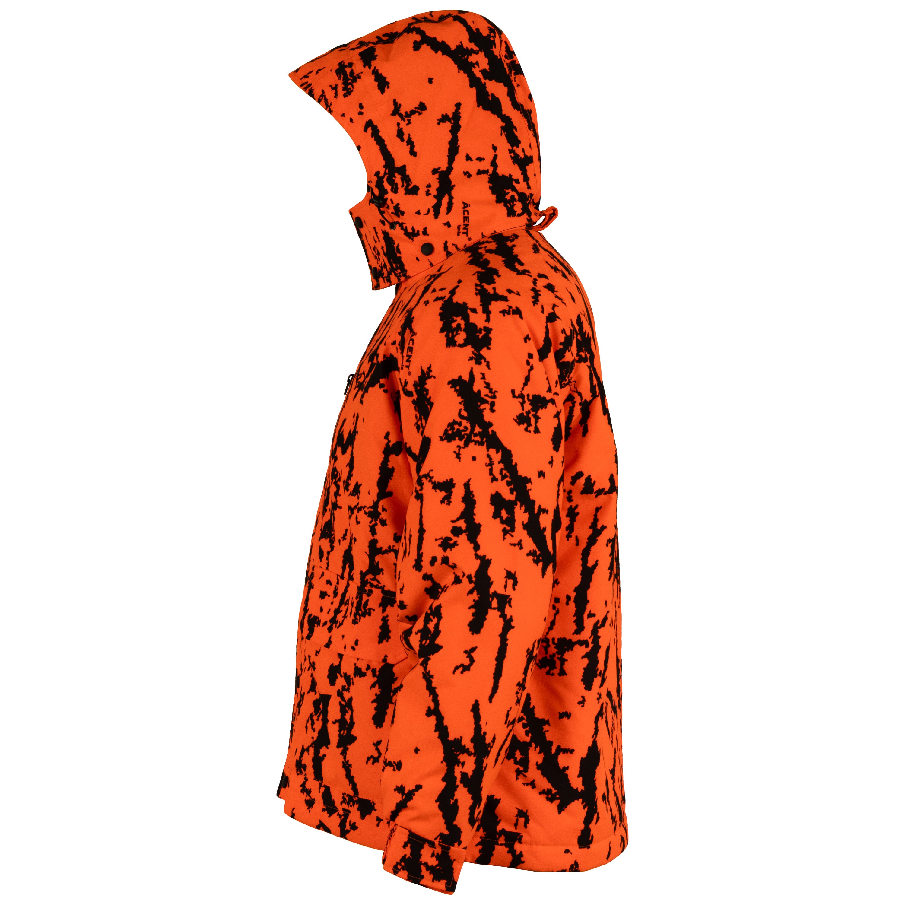 Snapcartshop deer hunter parka - side view (acent ignis)