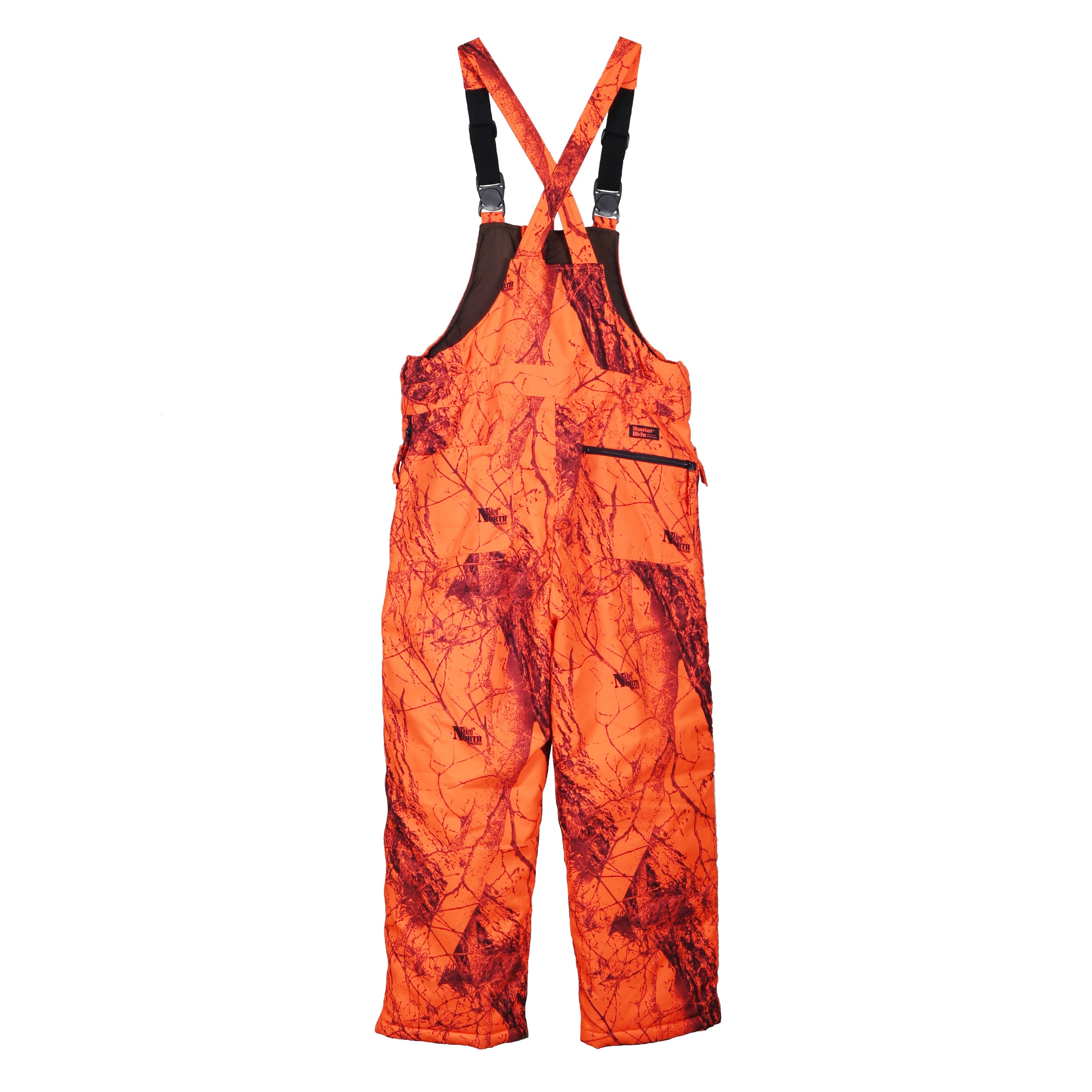 Snapcartshop Deerhunter Bib back (naked north blaze orange camo)