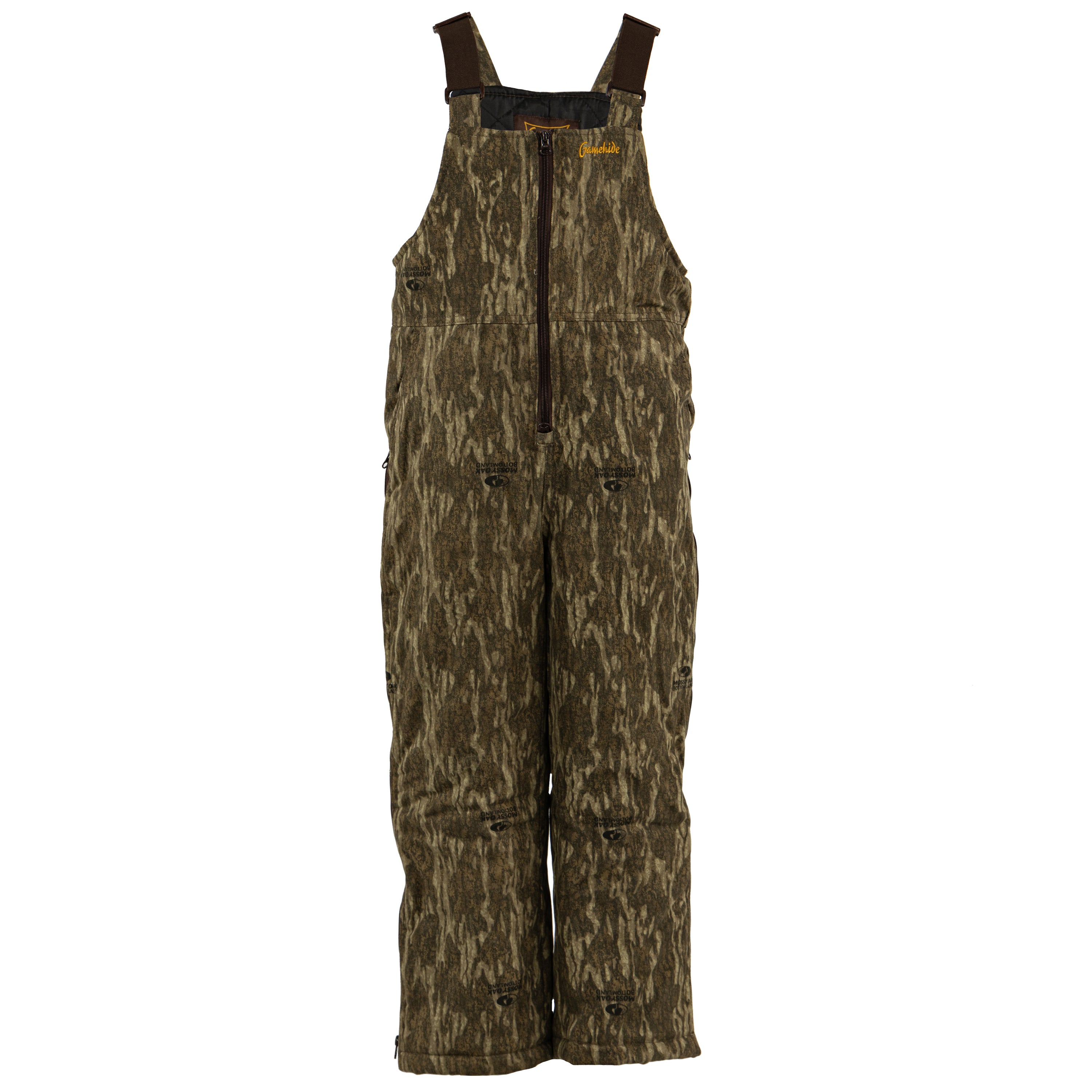 Load image into Gallery viewer, Youth lock down bib (mossy oak new bottomland)
