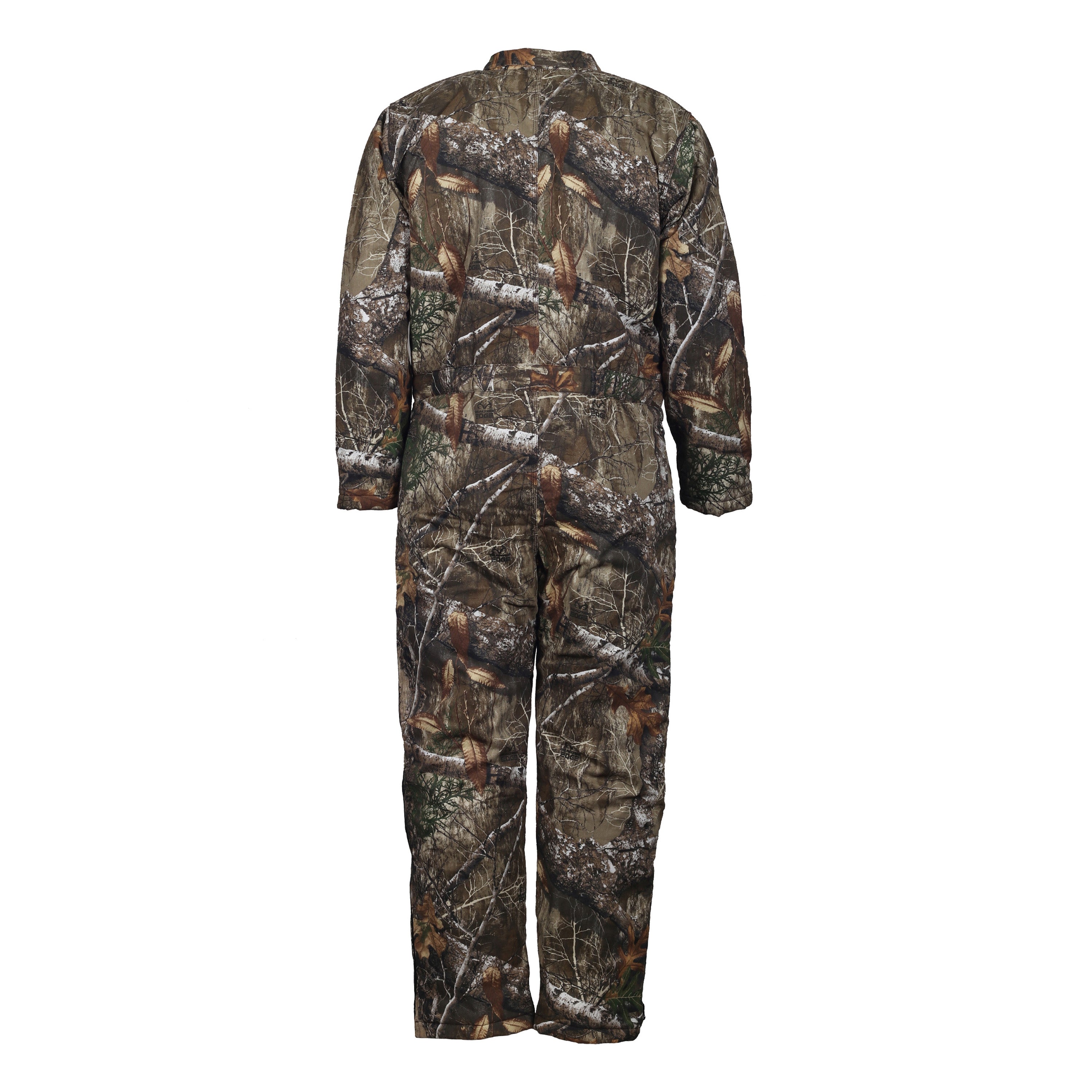 Load image into Gallery viewer, Snapcartshop youth tundra coveralls back view (realtree edge)
