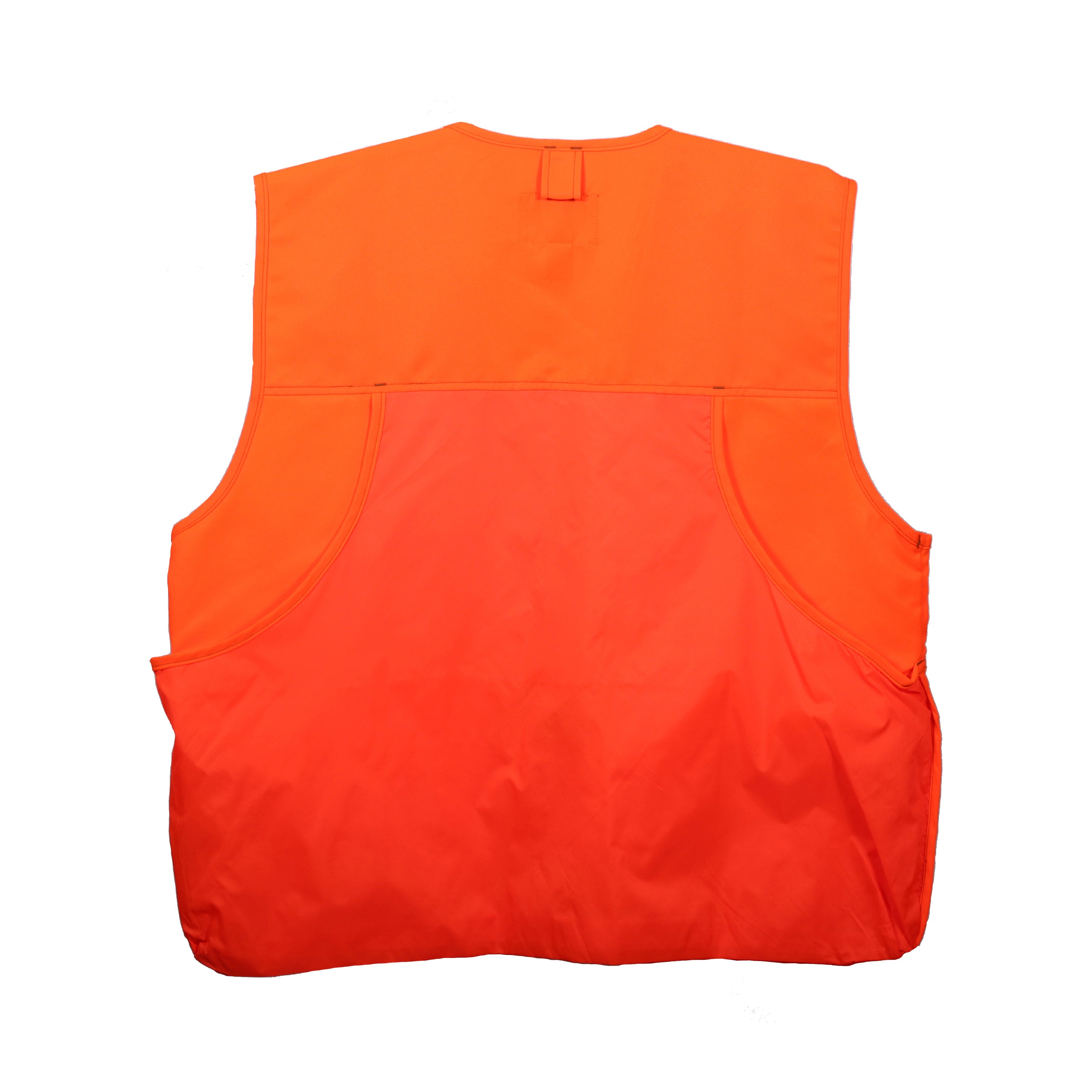 Load image into Gallery viewer, Snapcartshop - Youth Front Loader Vest - Back View - Blaze Orange
